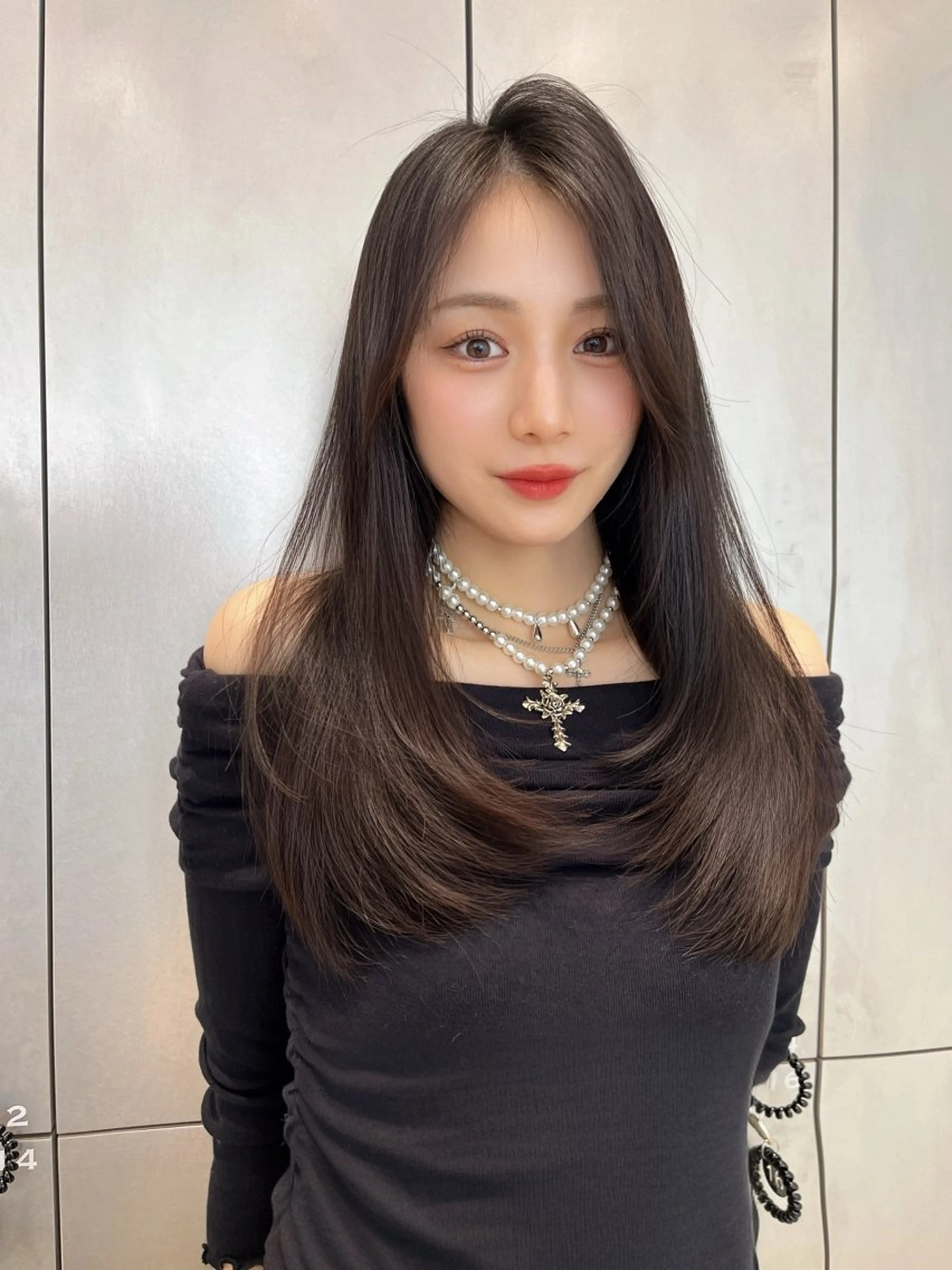 ロング カラー 韓国ヘア/髪質改善 TAKAHIROのヘアスタイル