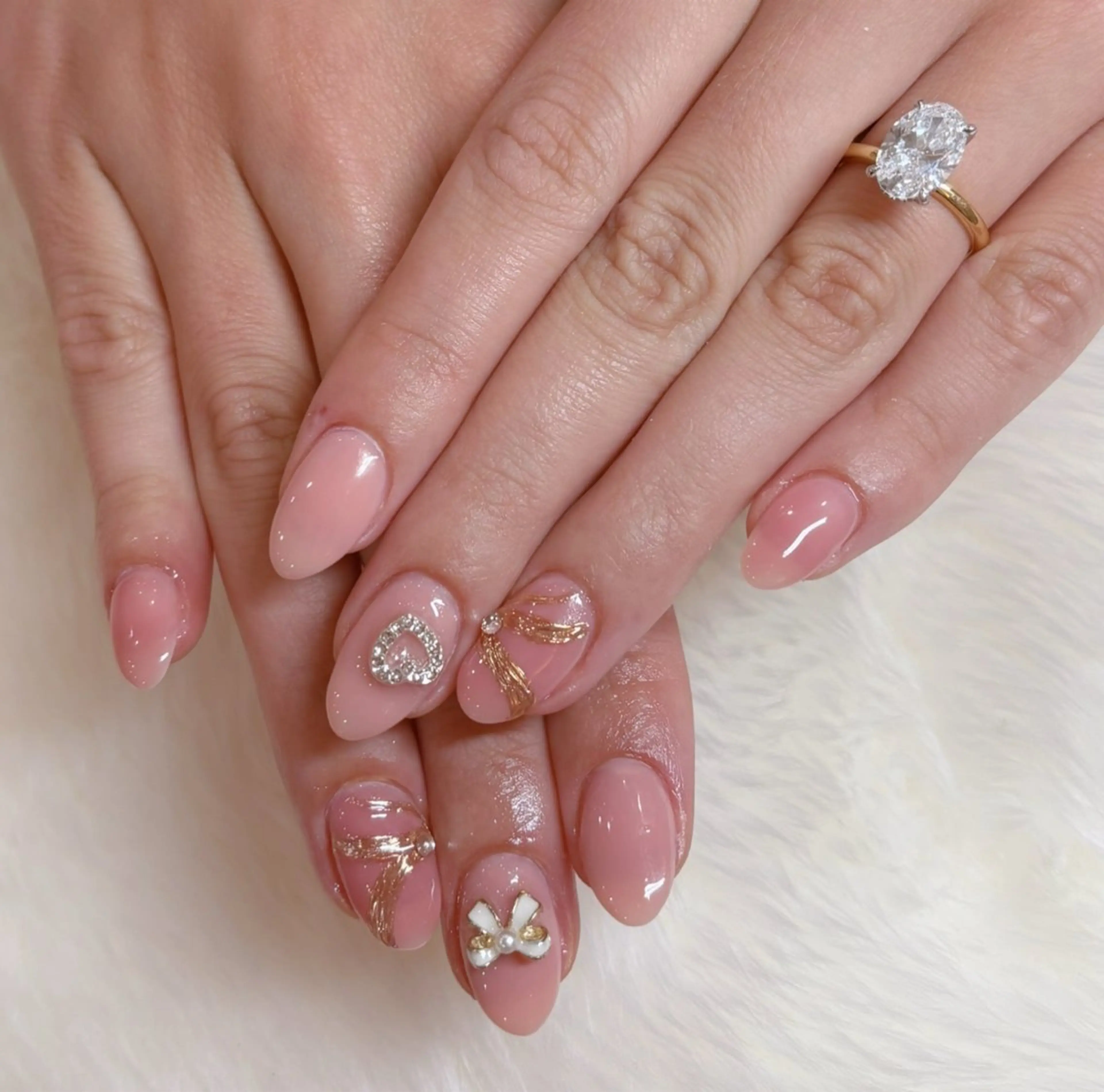 ネイル アートネイル シンプルネイル Aura nail room所属・Aura Nail Roomのネイルデザイン