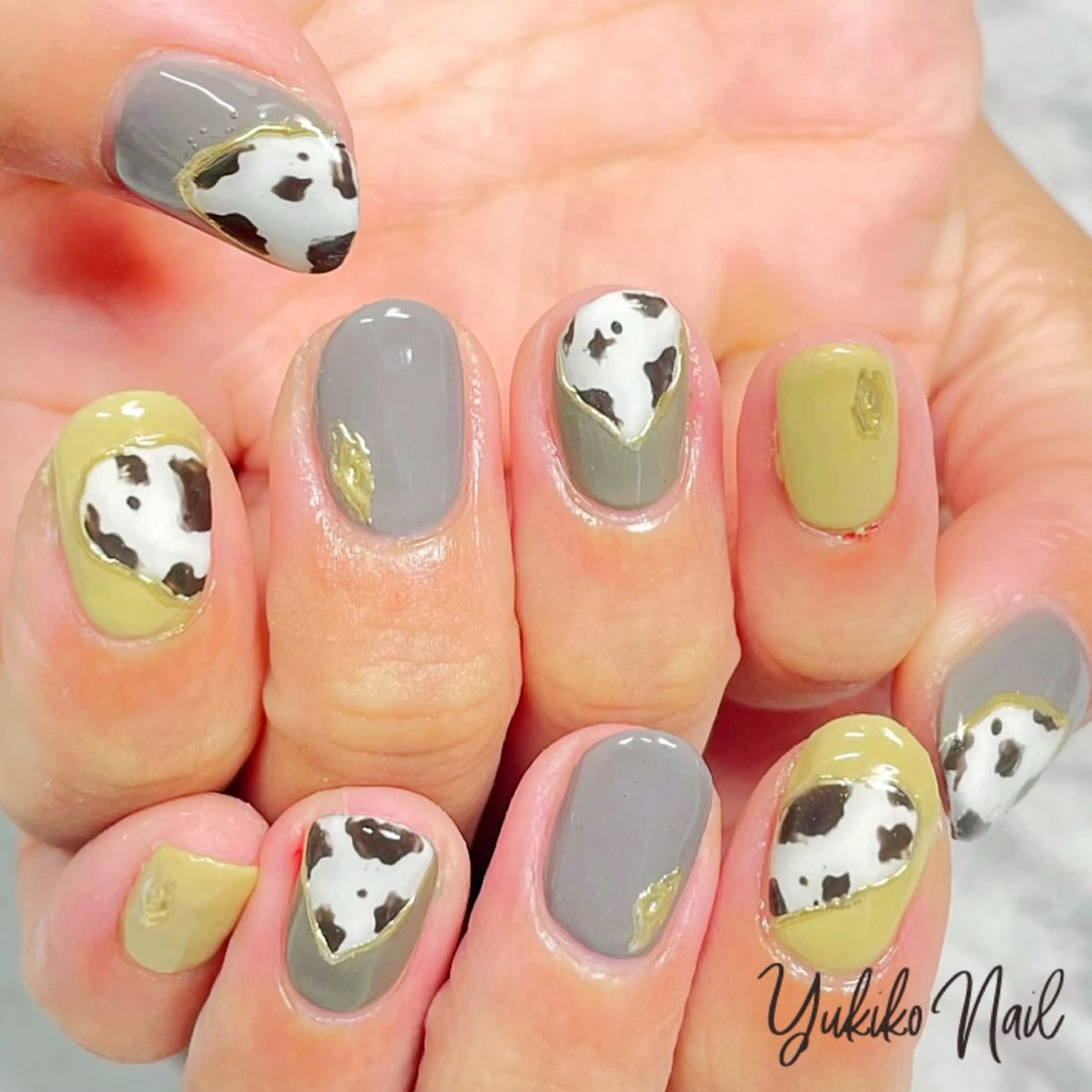 ネイル アニマル柄 ユキコ ネイルのネイルデザイン