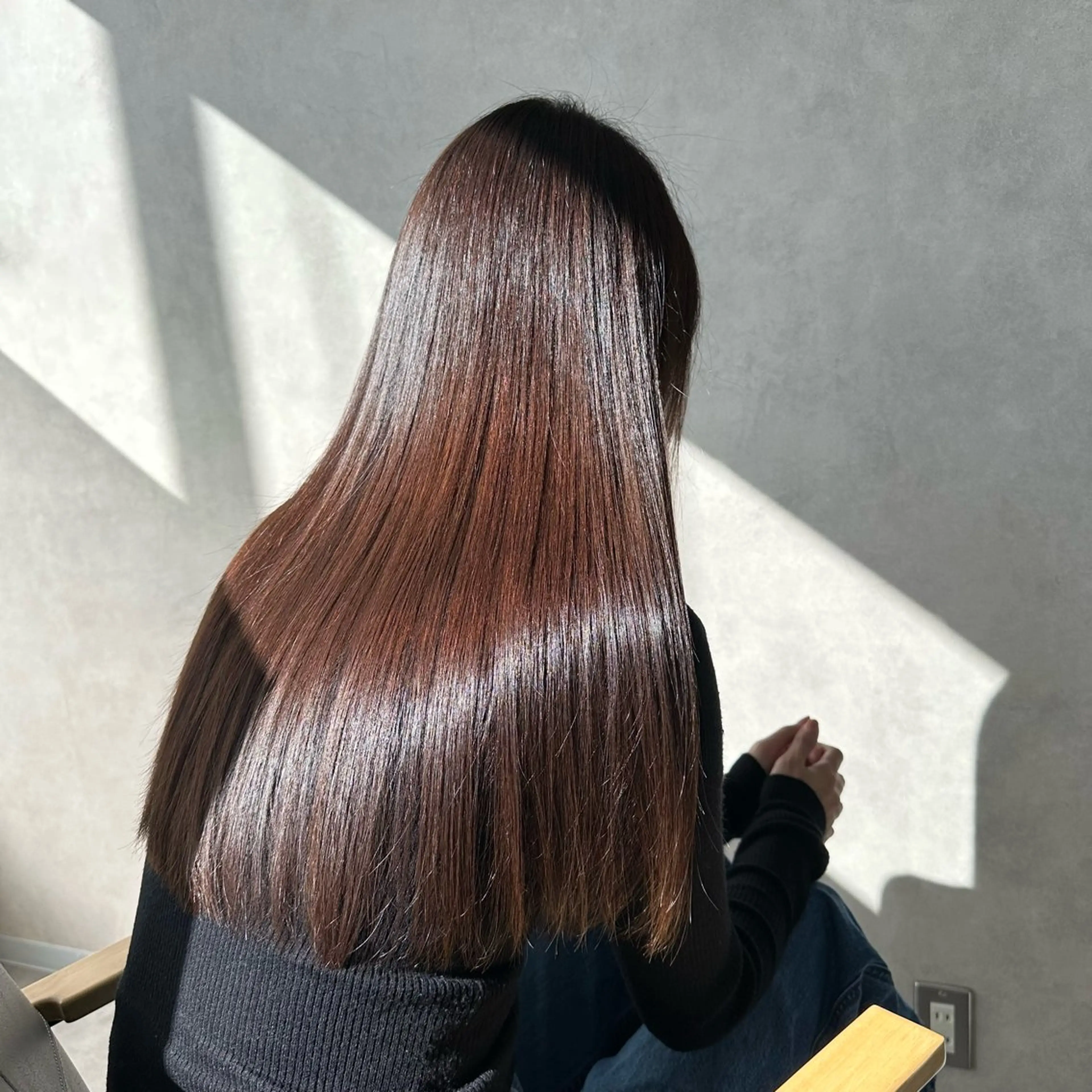 ロング ako │ soa巻ける縮毛矯正のヘアスタイル