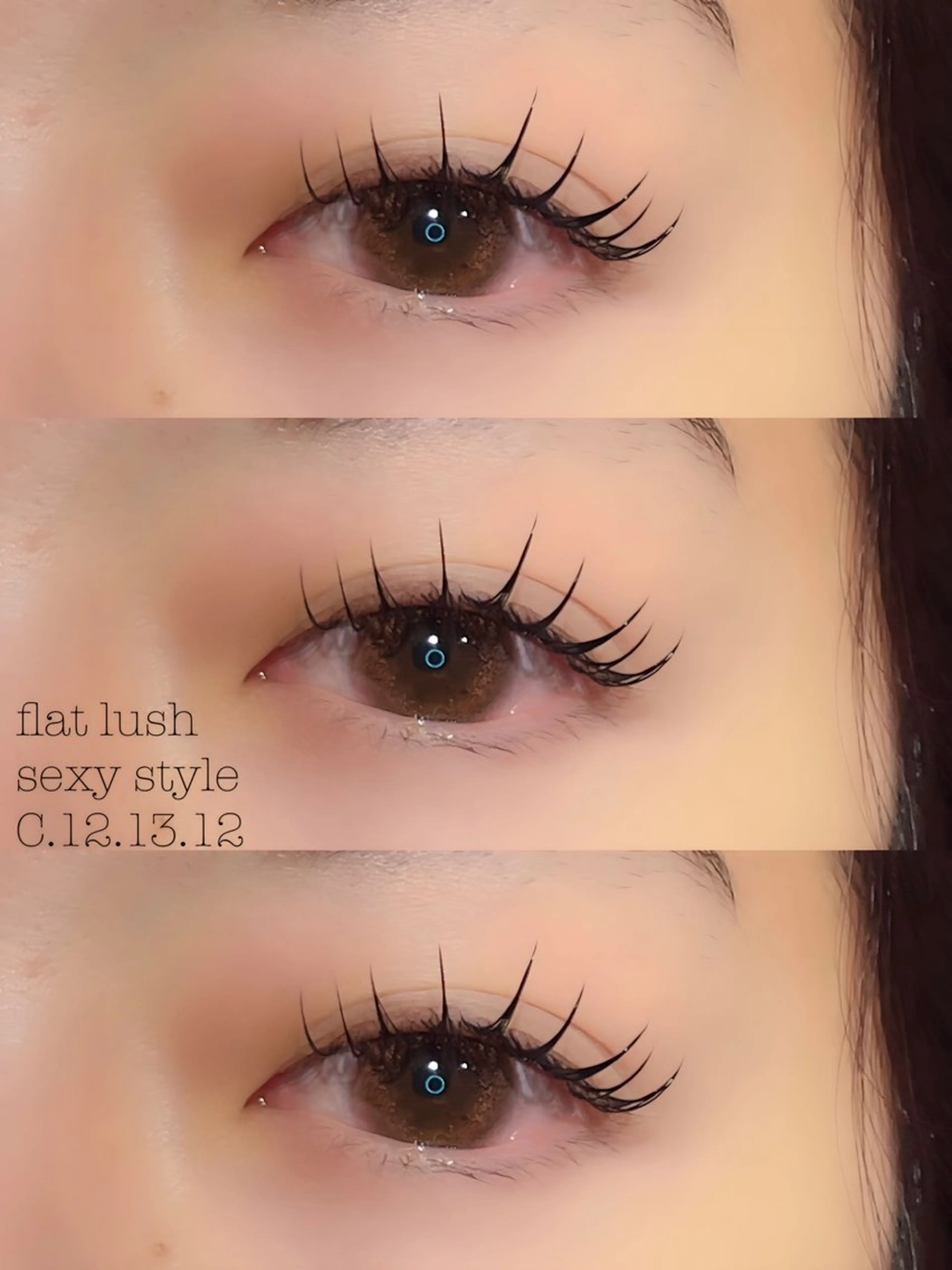 マツエク・マツパ 🫧飛山琉桜/二条 ネイルアート/束感のマツエク・マツパデザイン