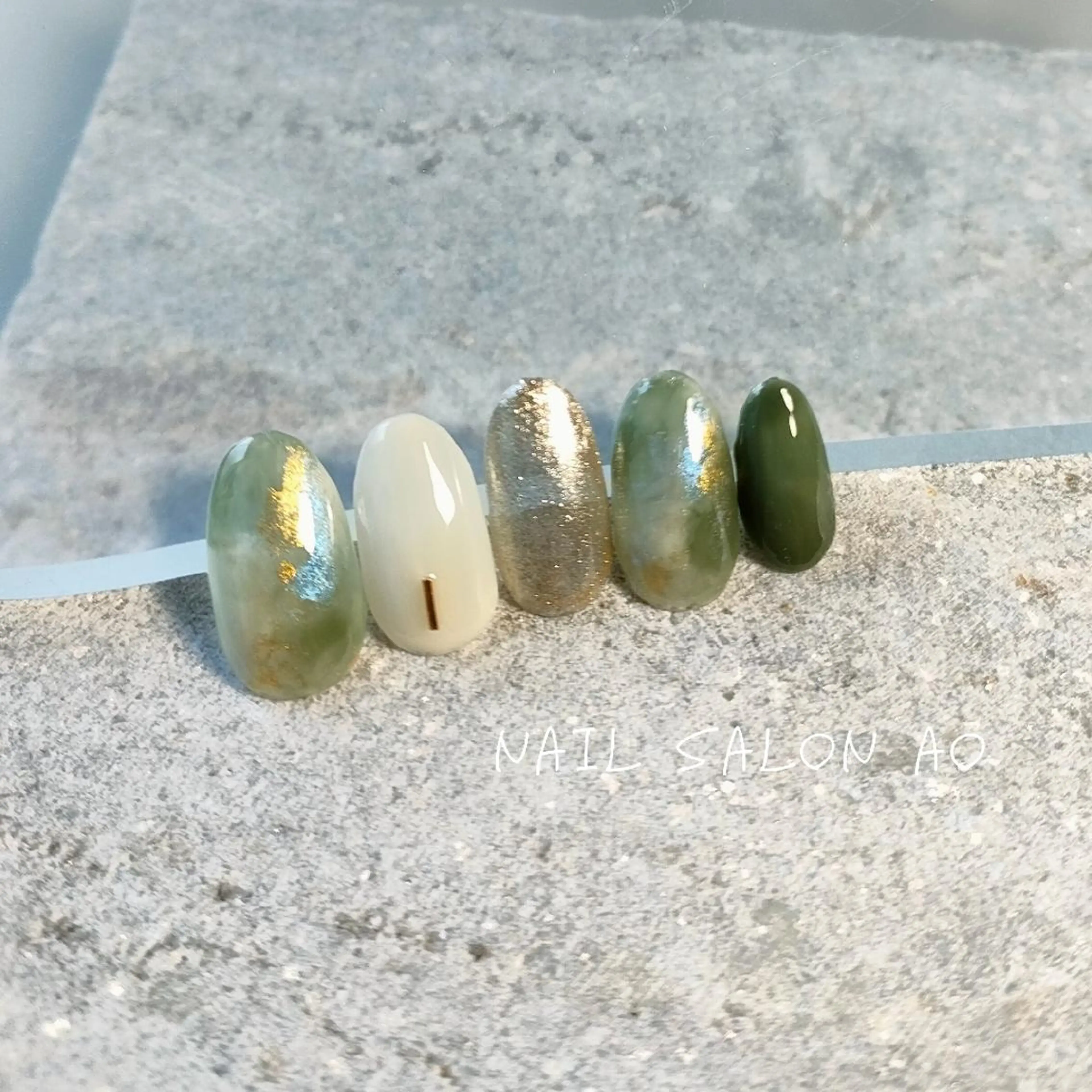 ネイル Nail Salon   AO✳Emiのネイルデザイン