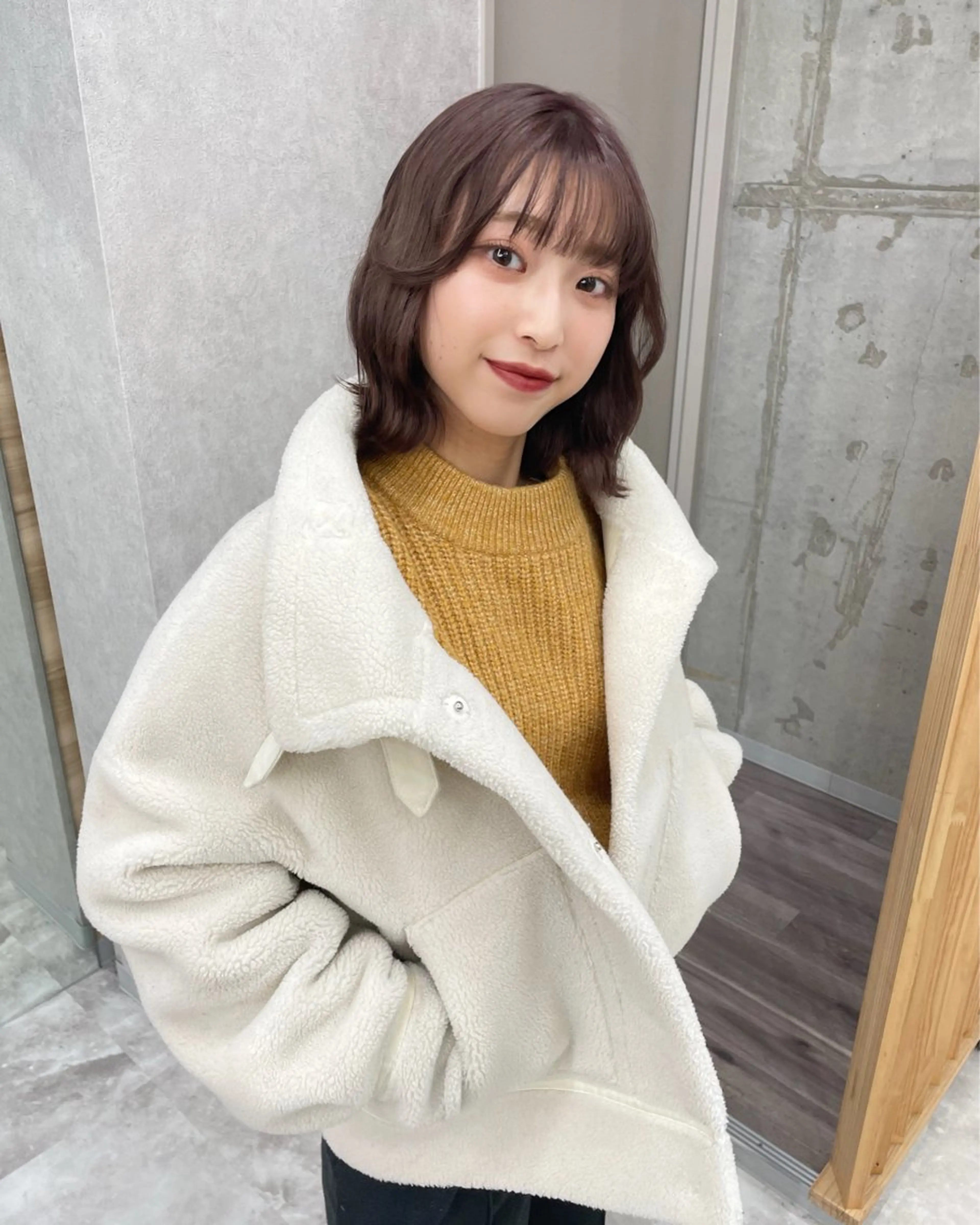 ミディアム カラー ブリーチ ヘアカラー ブリーチ/ベージュ 💕/momoaのヘアスタイル