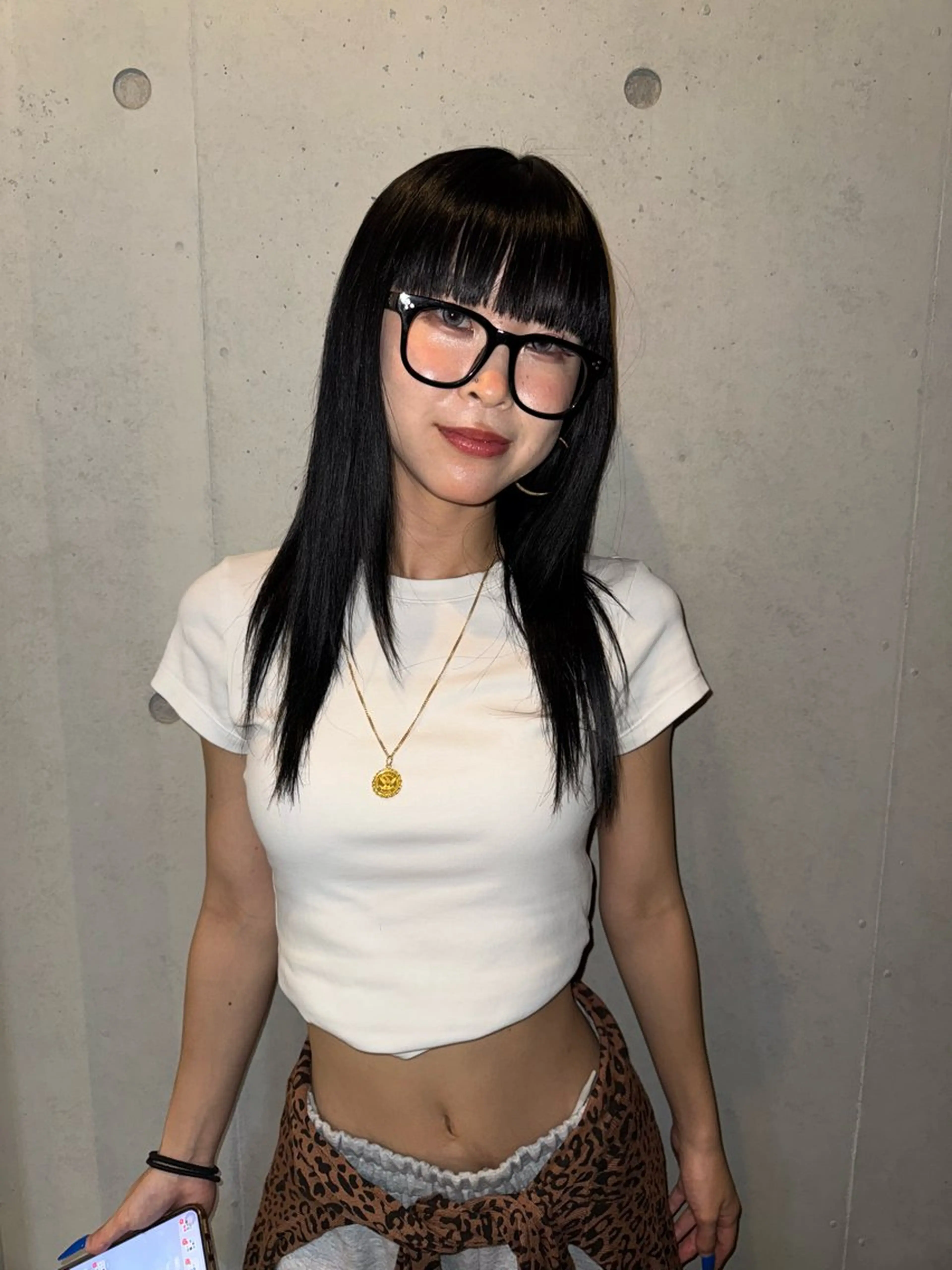 ロング カラー 河坂 昌恵のヘアスタイル