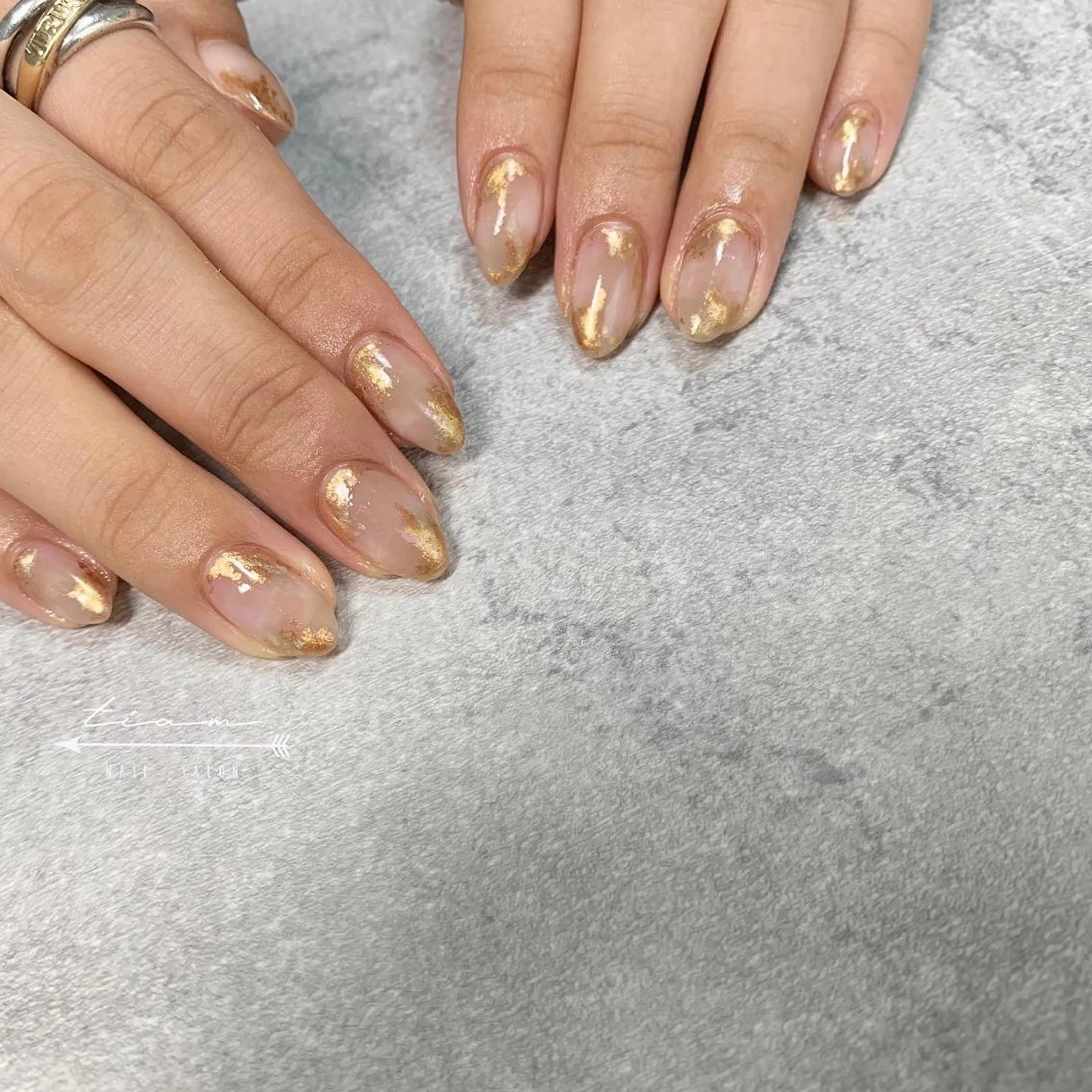 ネイル 𝑡𝑖𝑎𝑚𓂃 きむらゆきののネイルデザイン