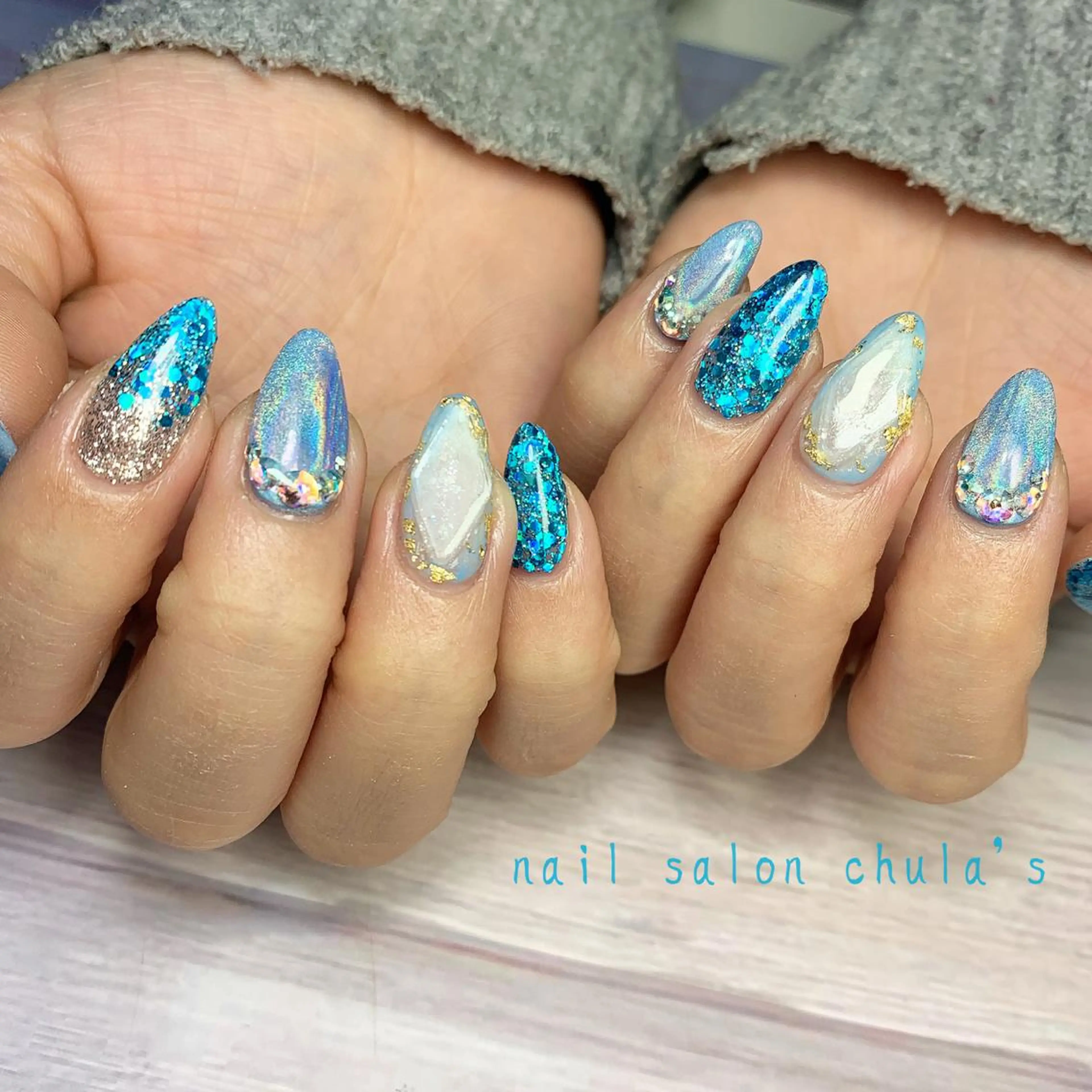 ネイル ハンドネイル nail salon  chula's所属・☆ayaka ☆のネイルデザイン