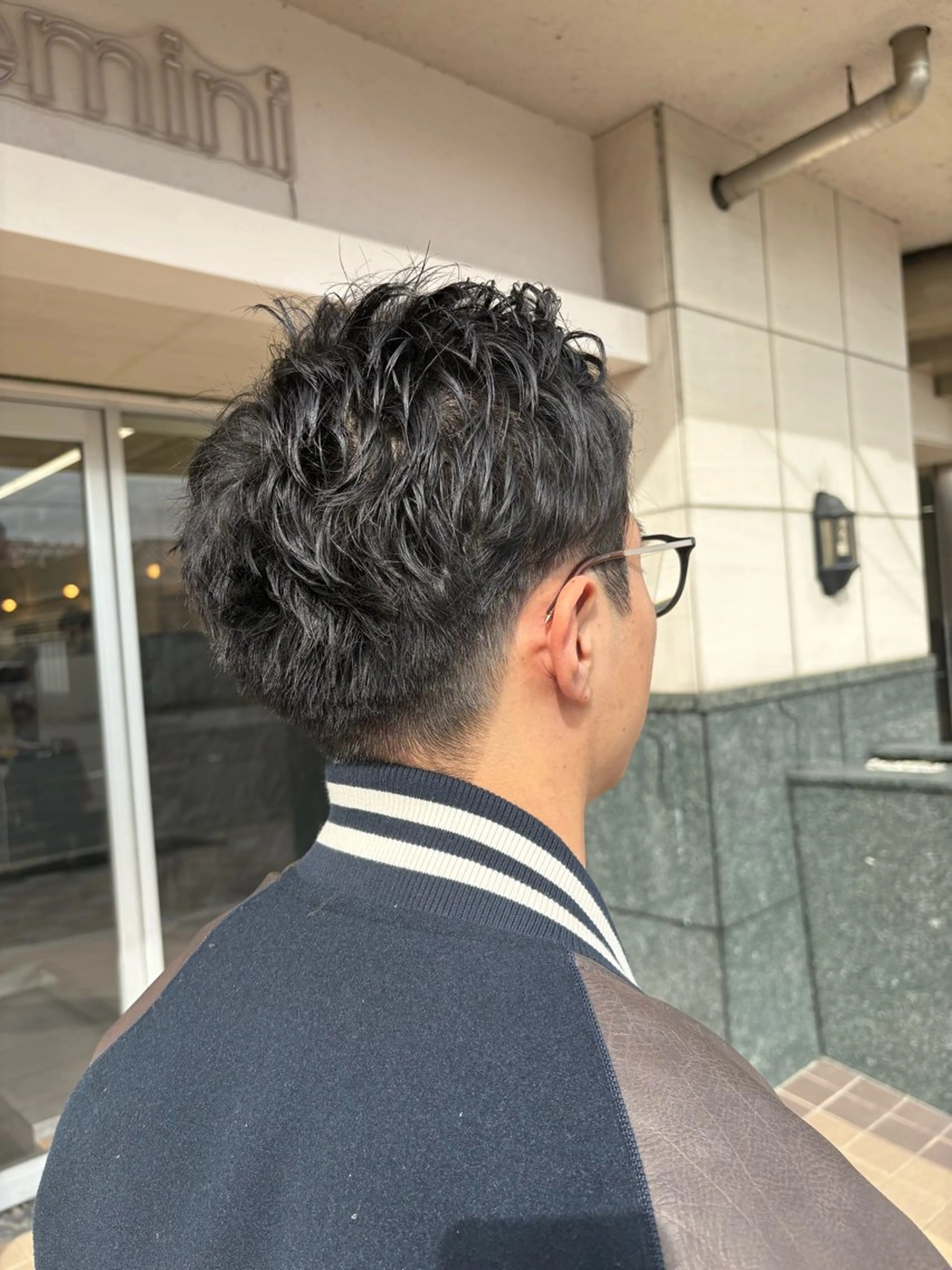 パーマ メンズ メンズパーマ パーマ 西澤 綺羅のヘアスタイル