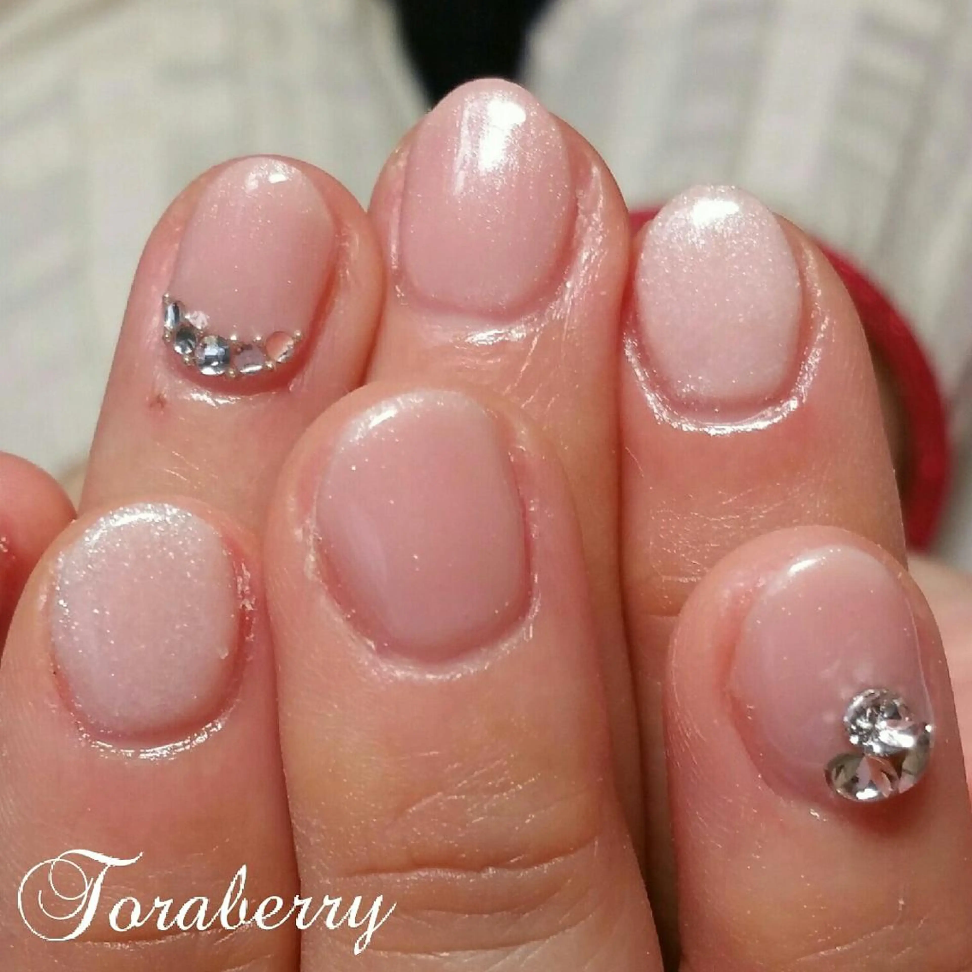 ネイル シンプルネイル ハンドネイル ネイリスト なつみのネイルデザイン