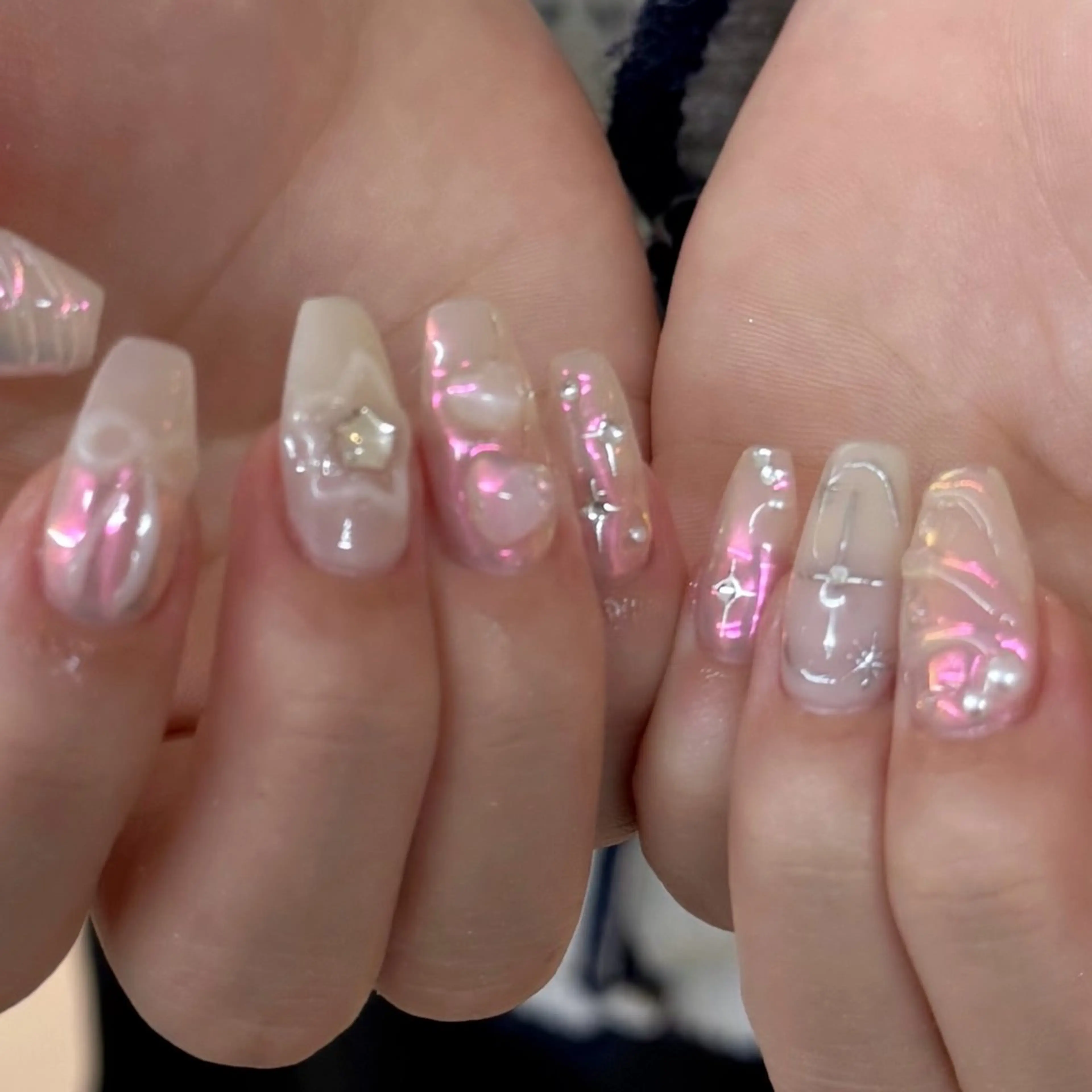 ネイル ハンドネイル ハンドケア Chizuru ☾ ໋のネイルデザイン