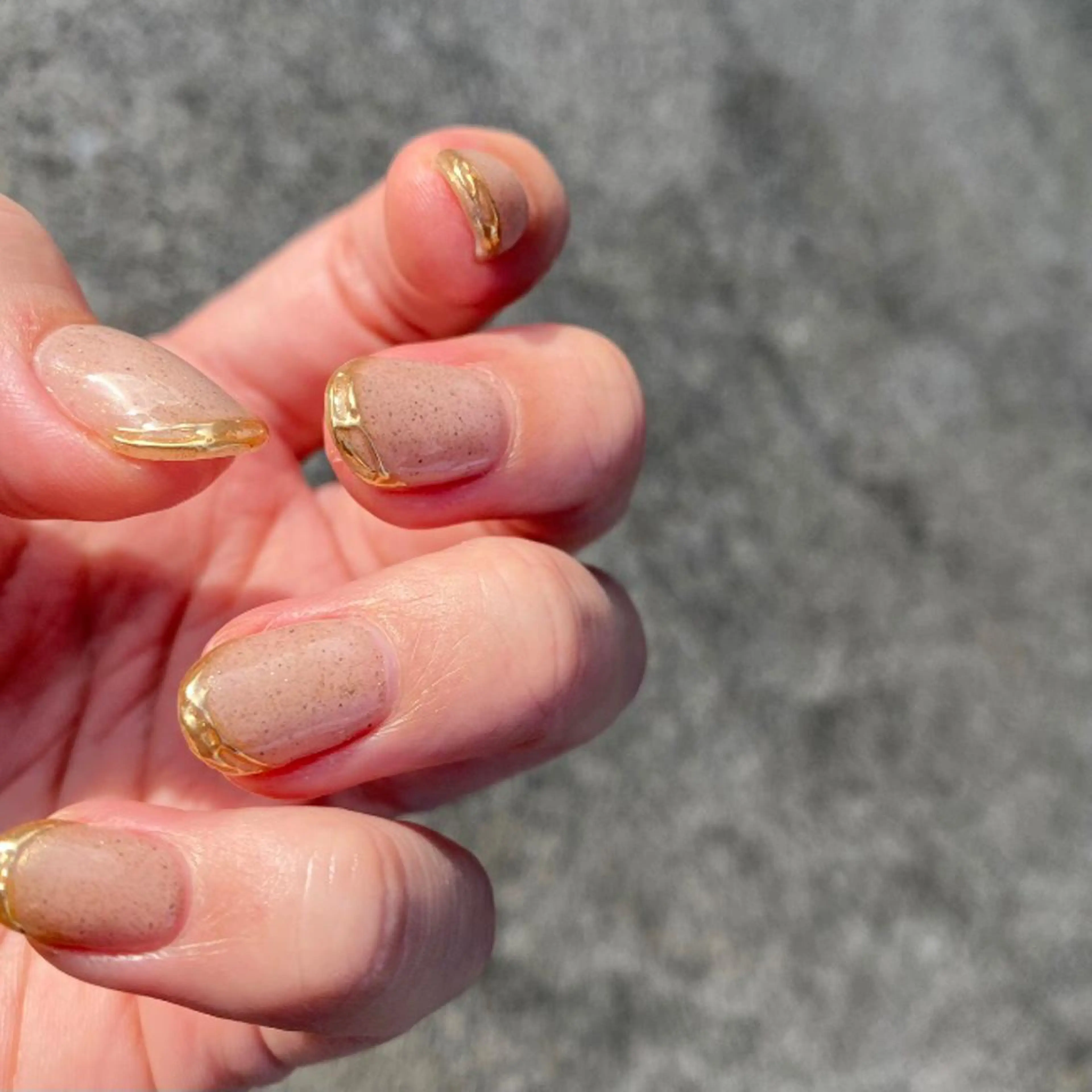 ネイル ミラーネイル ハンドネイル Lee.nail ハルカのネイルデザイン