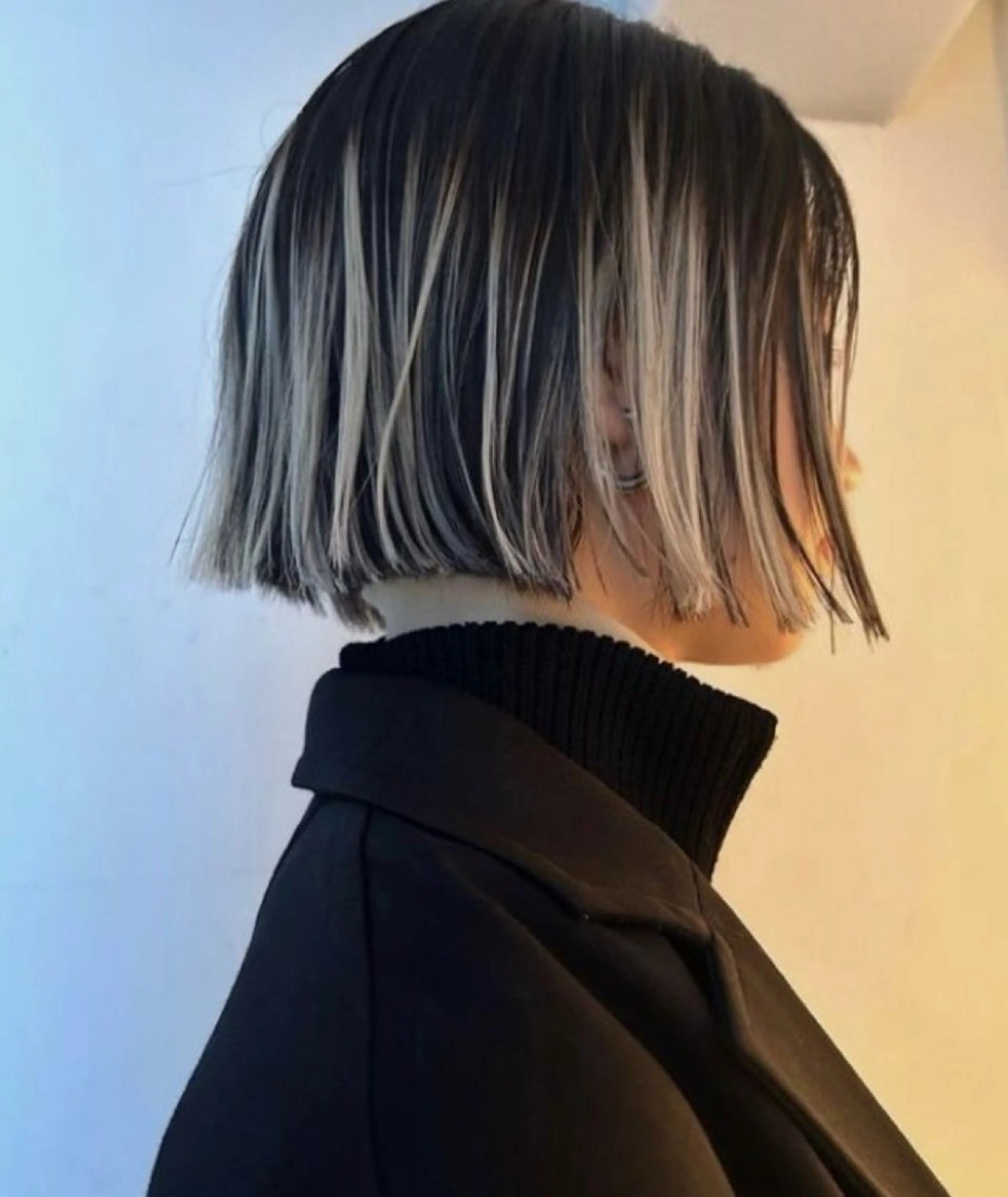 ミディアム カラー 透明感カラー/似合わ せカット/大島実加永のヘアスタイル