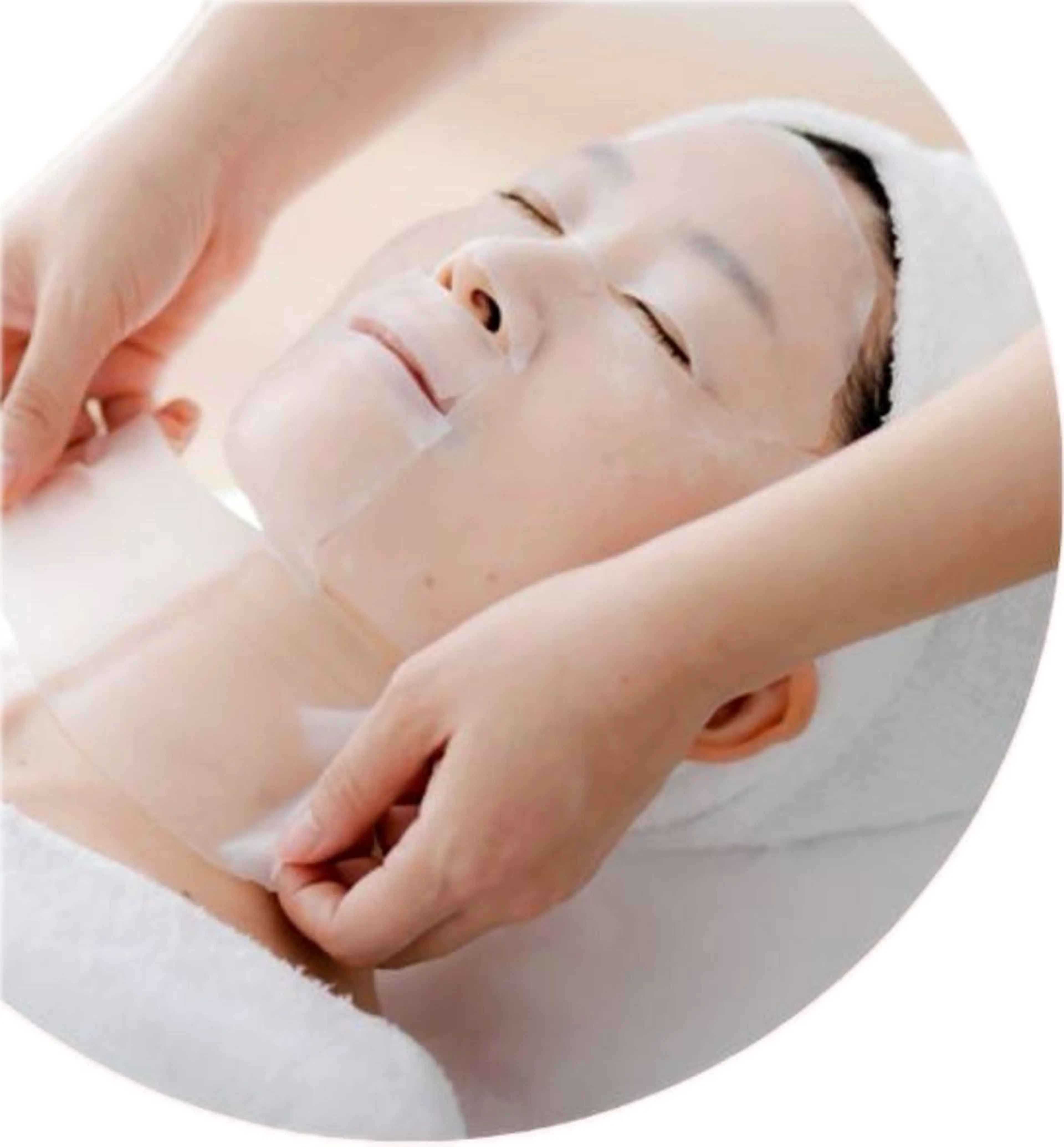 高保湿フェイシャルトリートメント(マリンコラーゲンパック)の写真