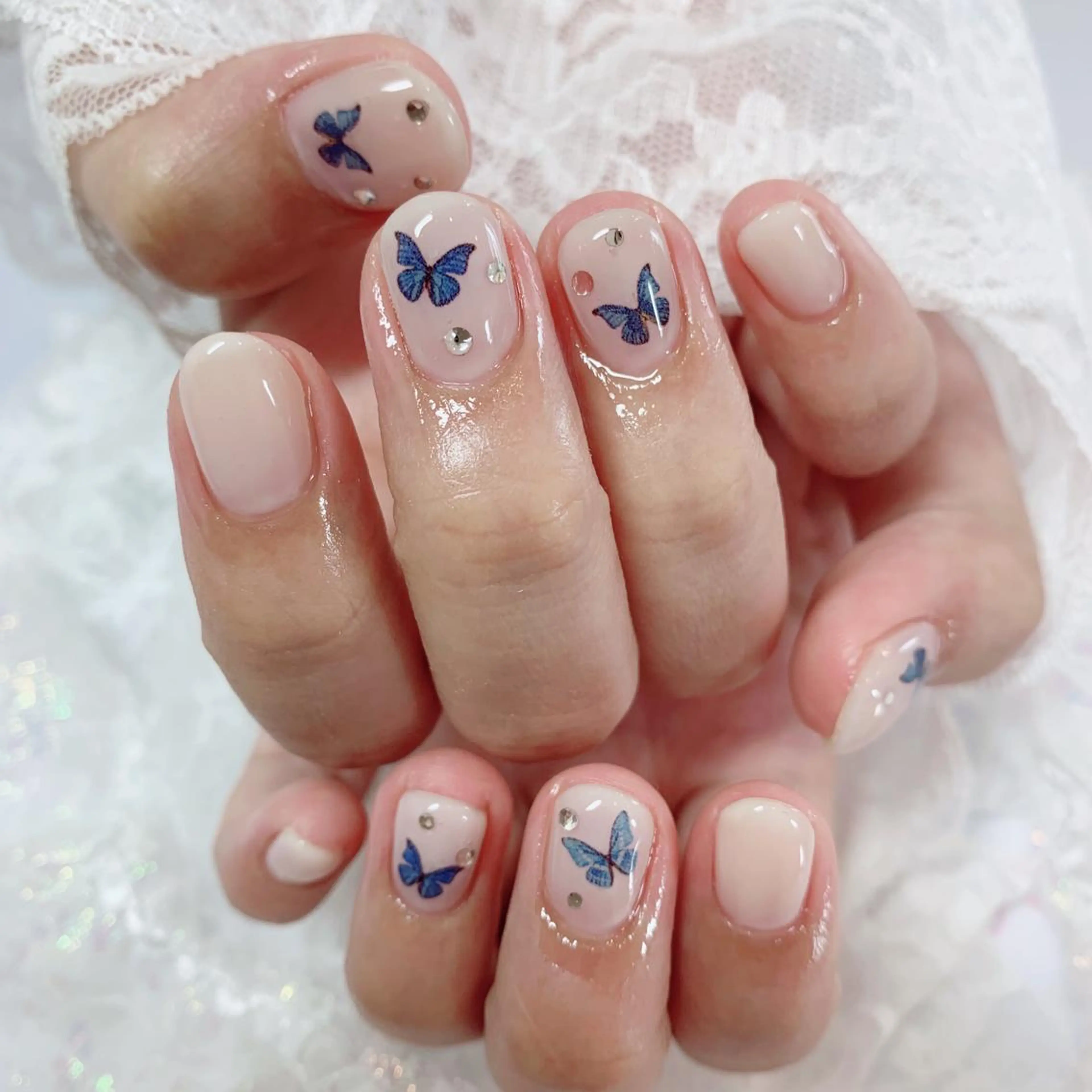 ネイル La neige* yuki 🥯🍑のネイルデザイン