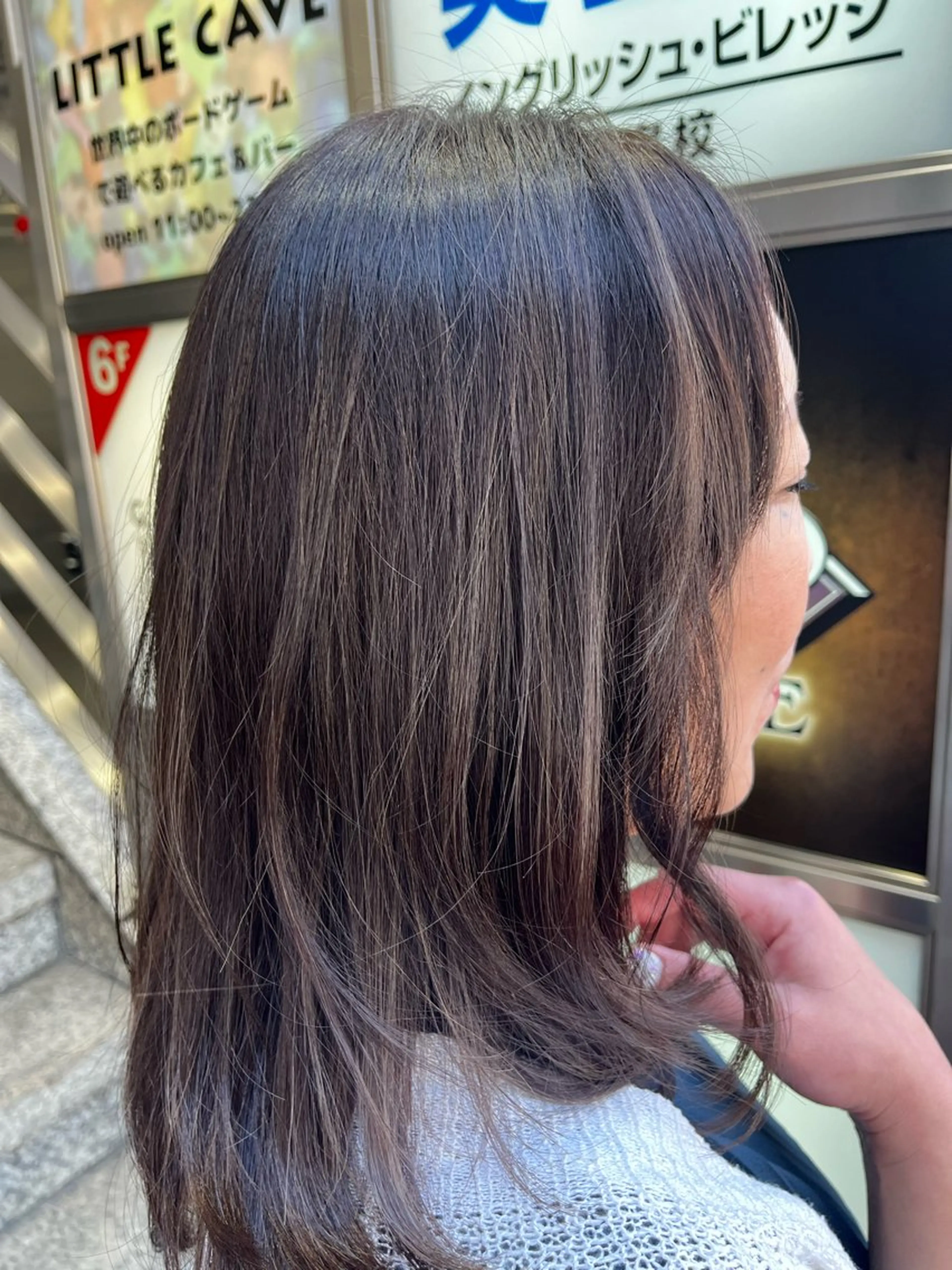 ミディアム ハイライト ✂️髪質改善 kane✂️のヘアスタイル