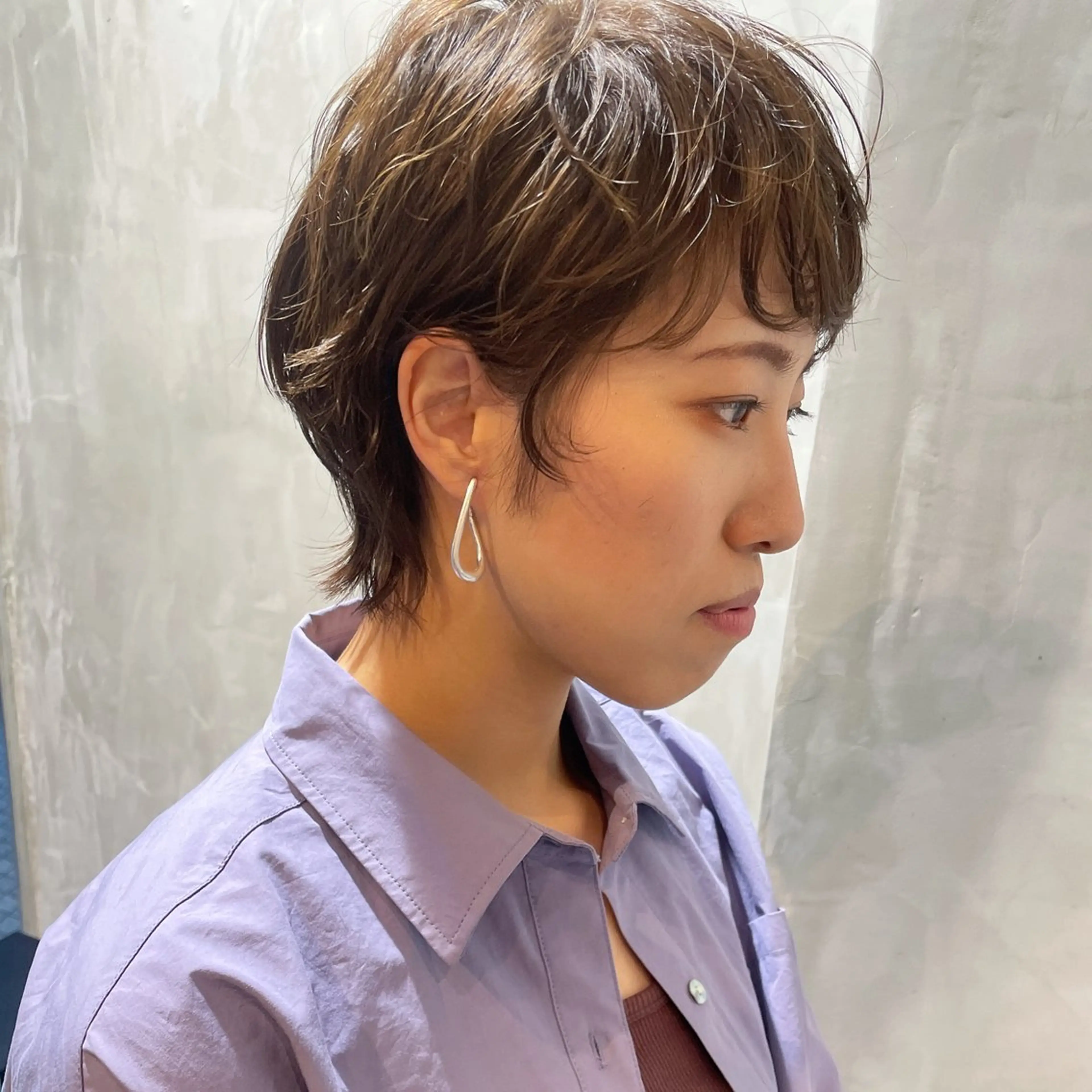 ショート ヤマモト マイのヘアスタイル