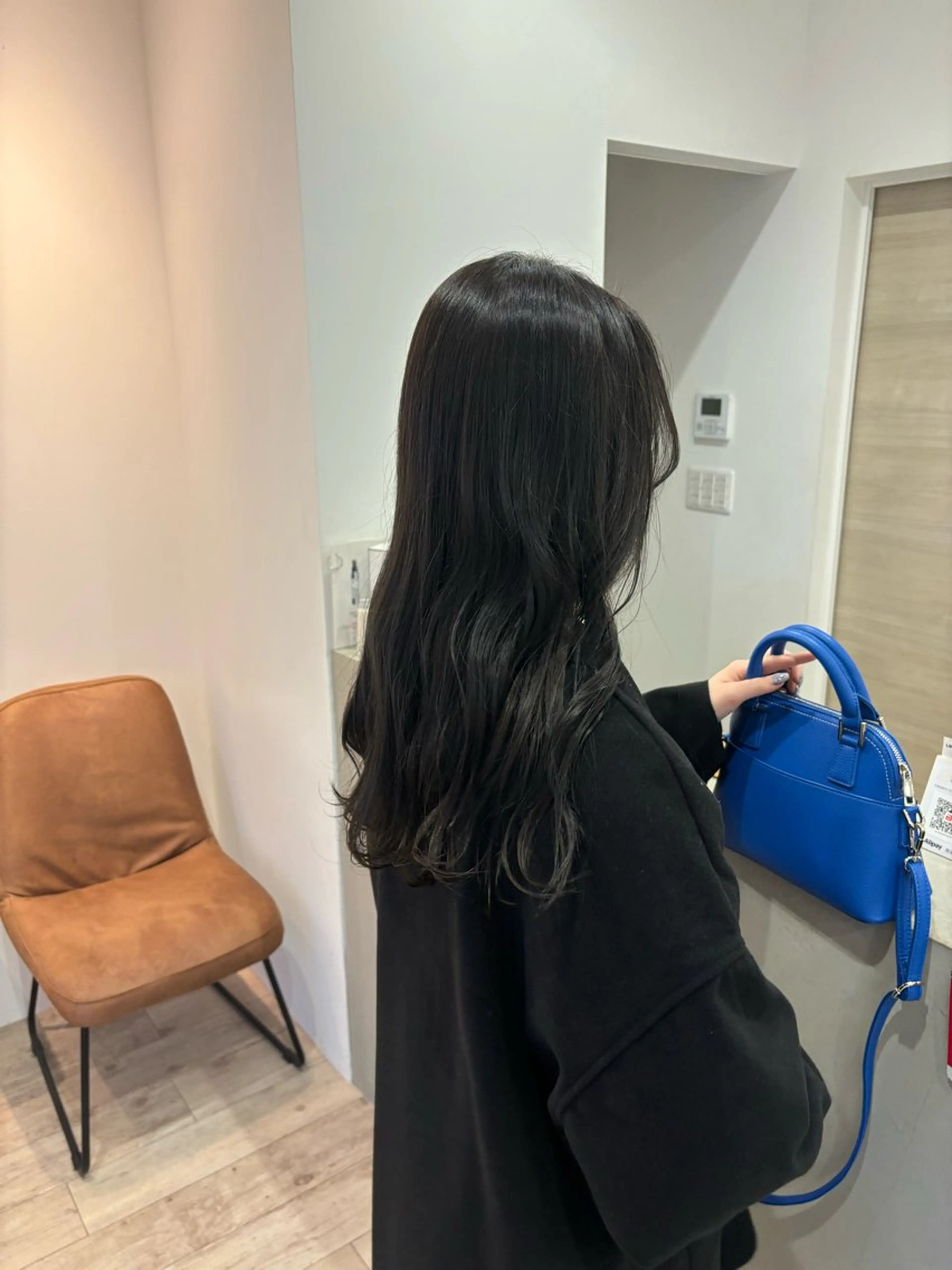 ロング カラー アッシュ アッシュグレー アッシュグレージュ ブリーチ 透明感カラー ayame by Gigi所属・Gigi宇都宮🌼 sayanoのヘアスタイル