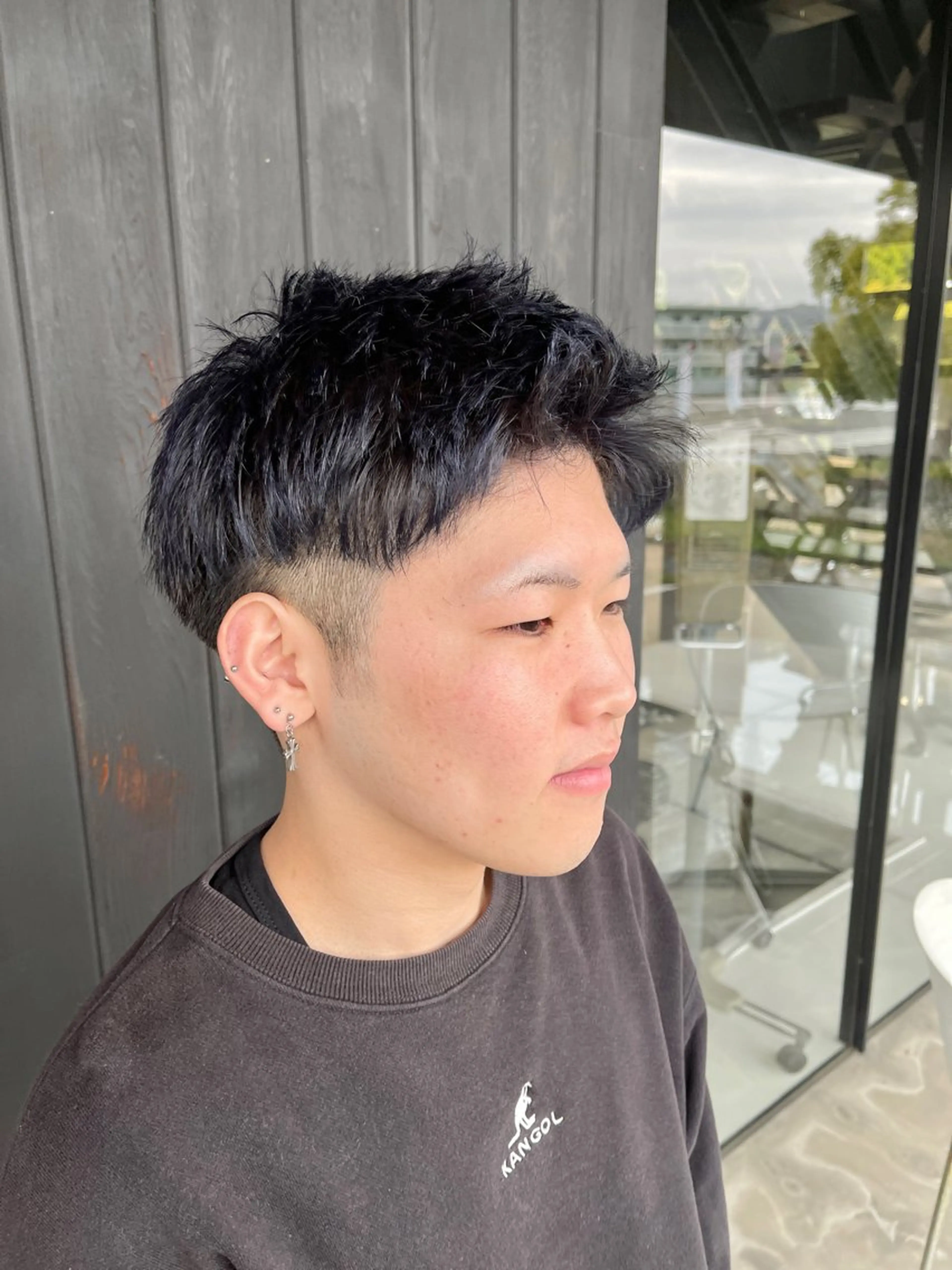 メンズ カット ヘアカラー 三好 達也のヘアスタイル