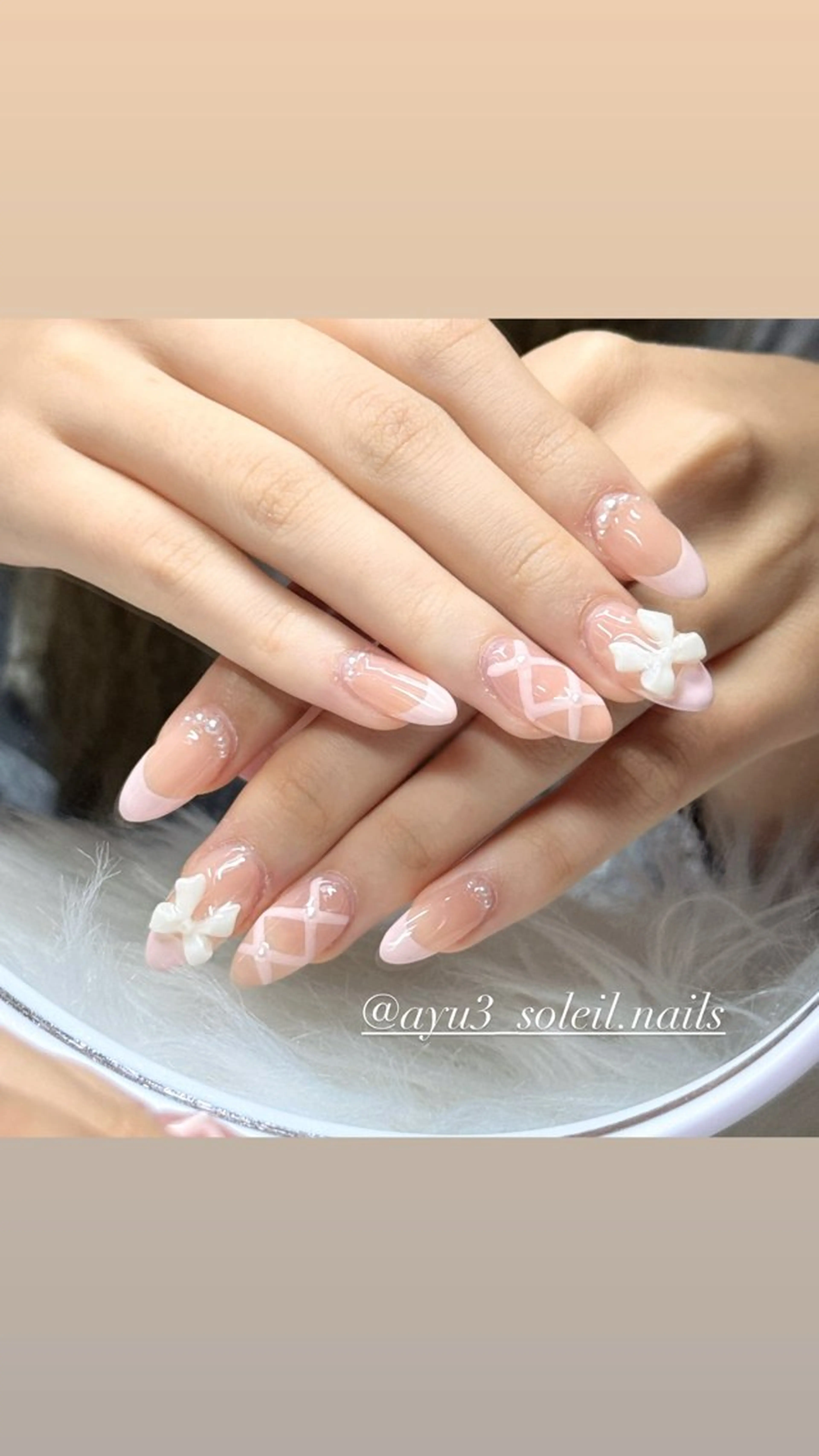 ネイル ハンドネイル 大橋 歩美のネイルデザイン