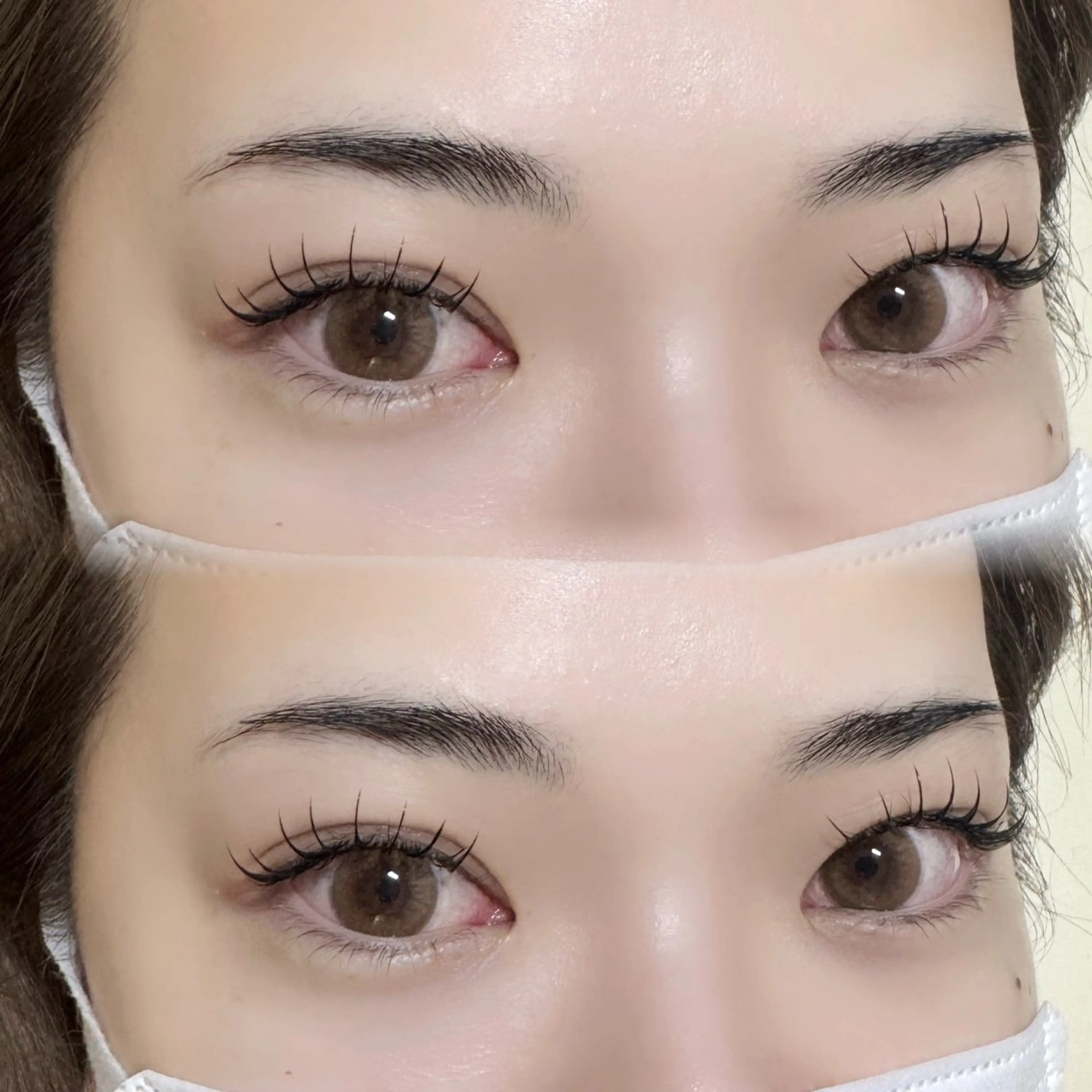 マツエク・マツパ 上村ひかる🫧束感 パリエク/マツパのマツエク・マツパデザイン