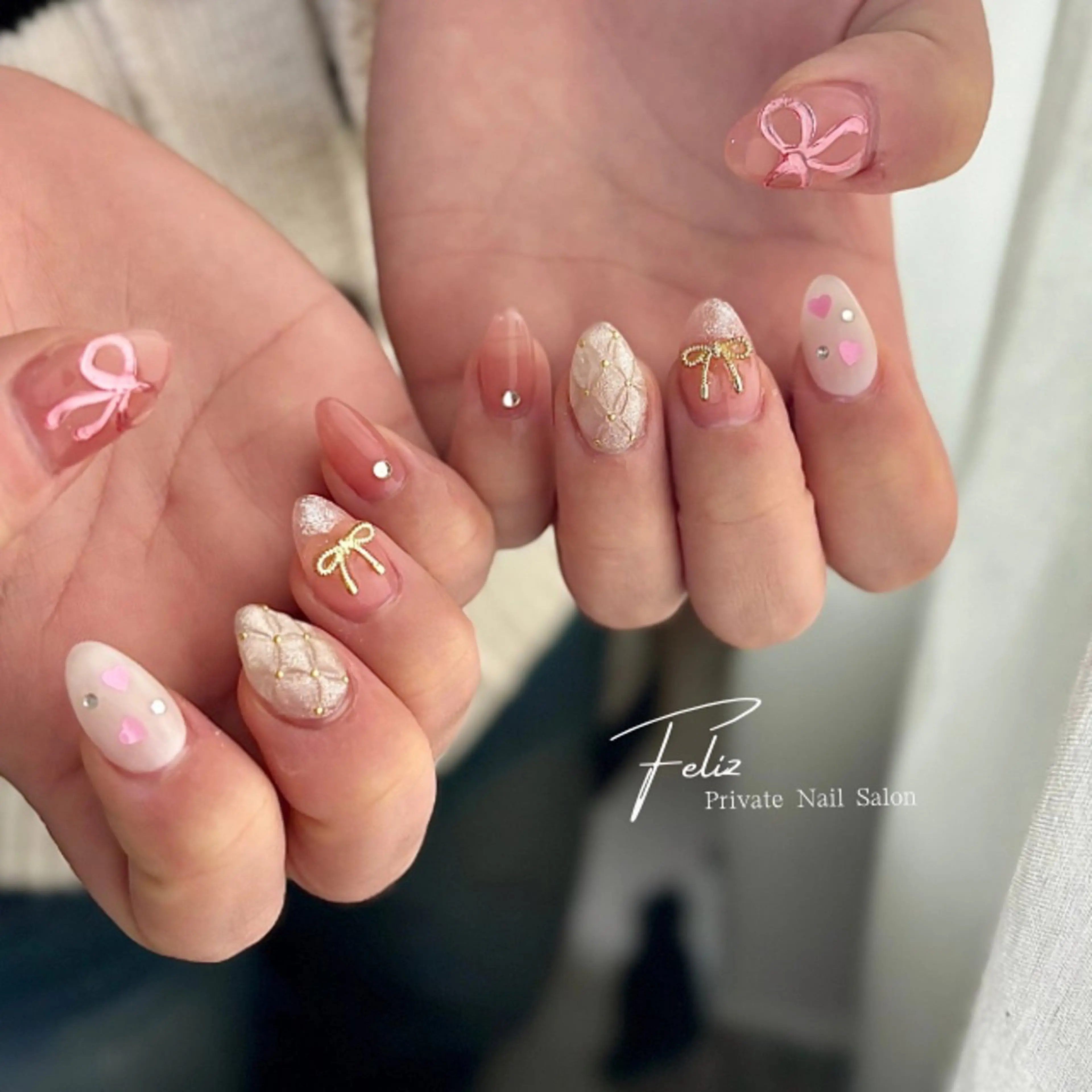 ネイル ハンドネイル ハンドケア Feliz所属・Feliz 楽しいネイルサロンのネイルデザイン