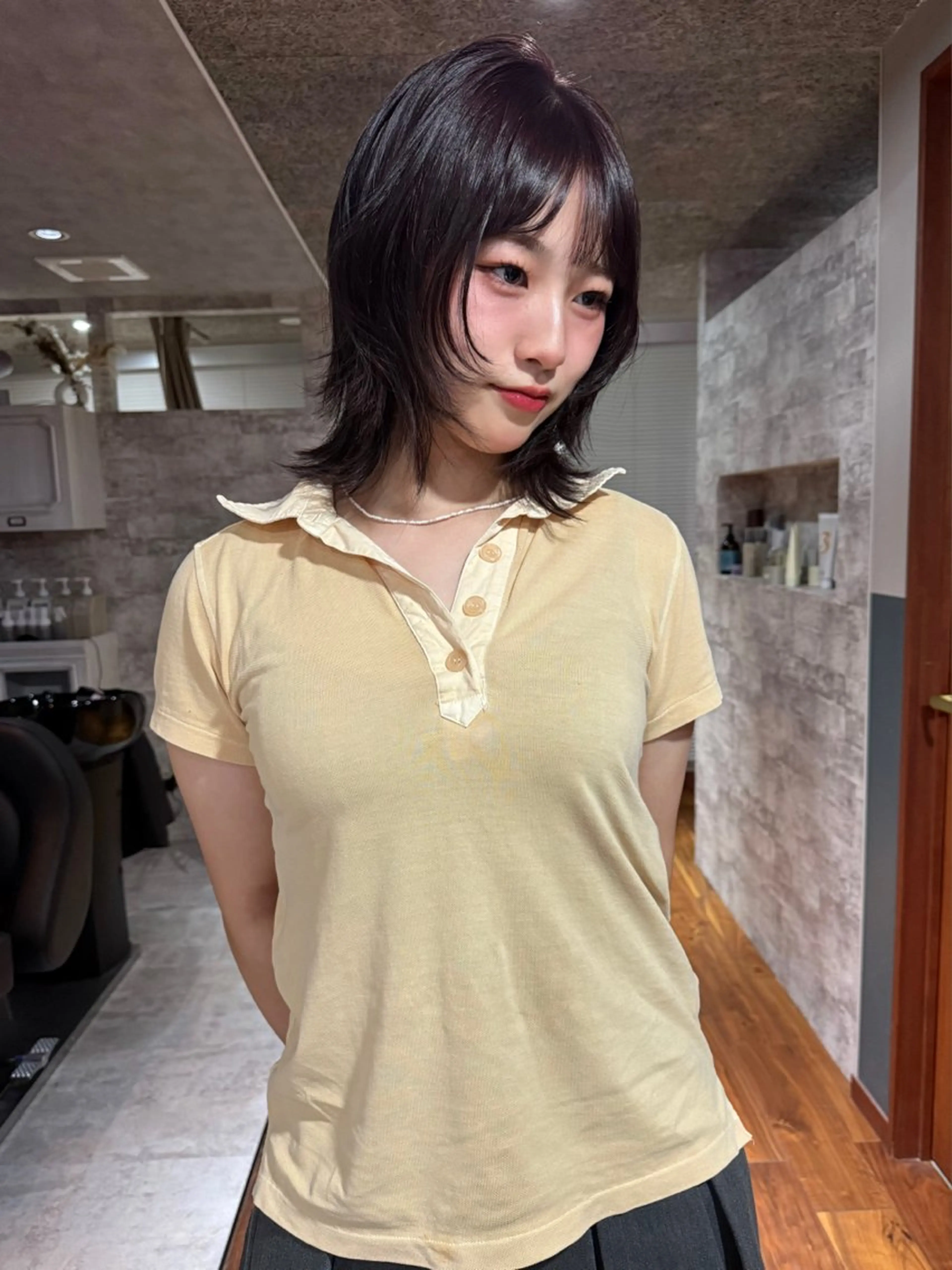 ショート カラー 似合わせカット カット ヘアカラー トリートメント mai / linoah˚✧のヘアスタイル