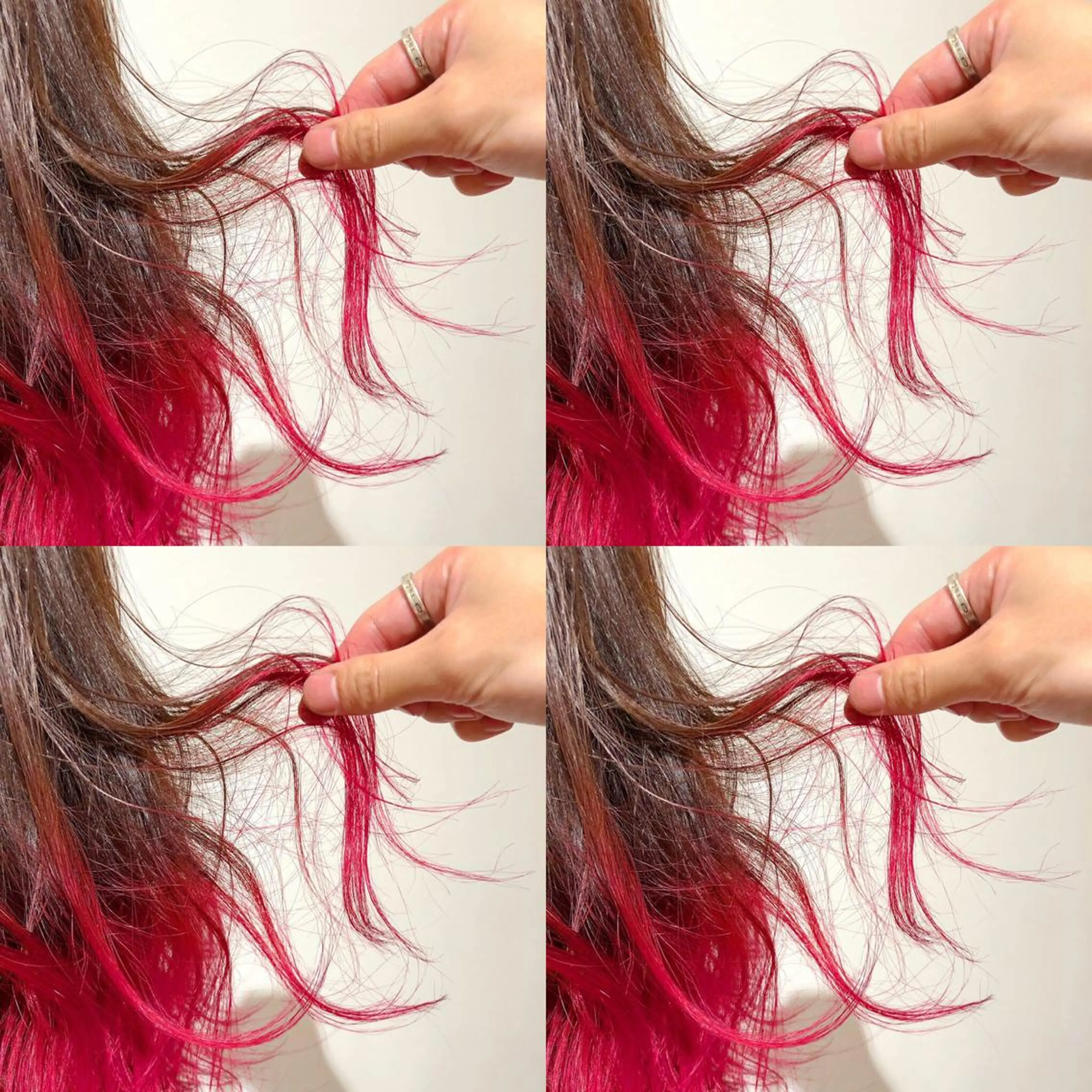 セミロング カラー ヘアアレンジ 【池袋/スパイキー ショート】ⓝⓘⓜⓤのヘアスタイル