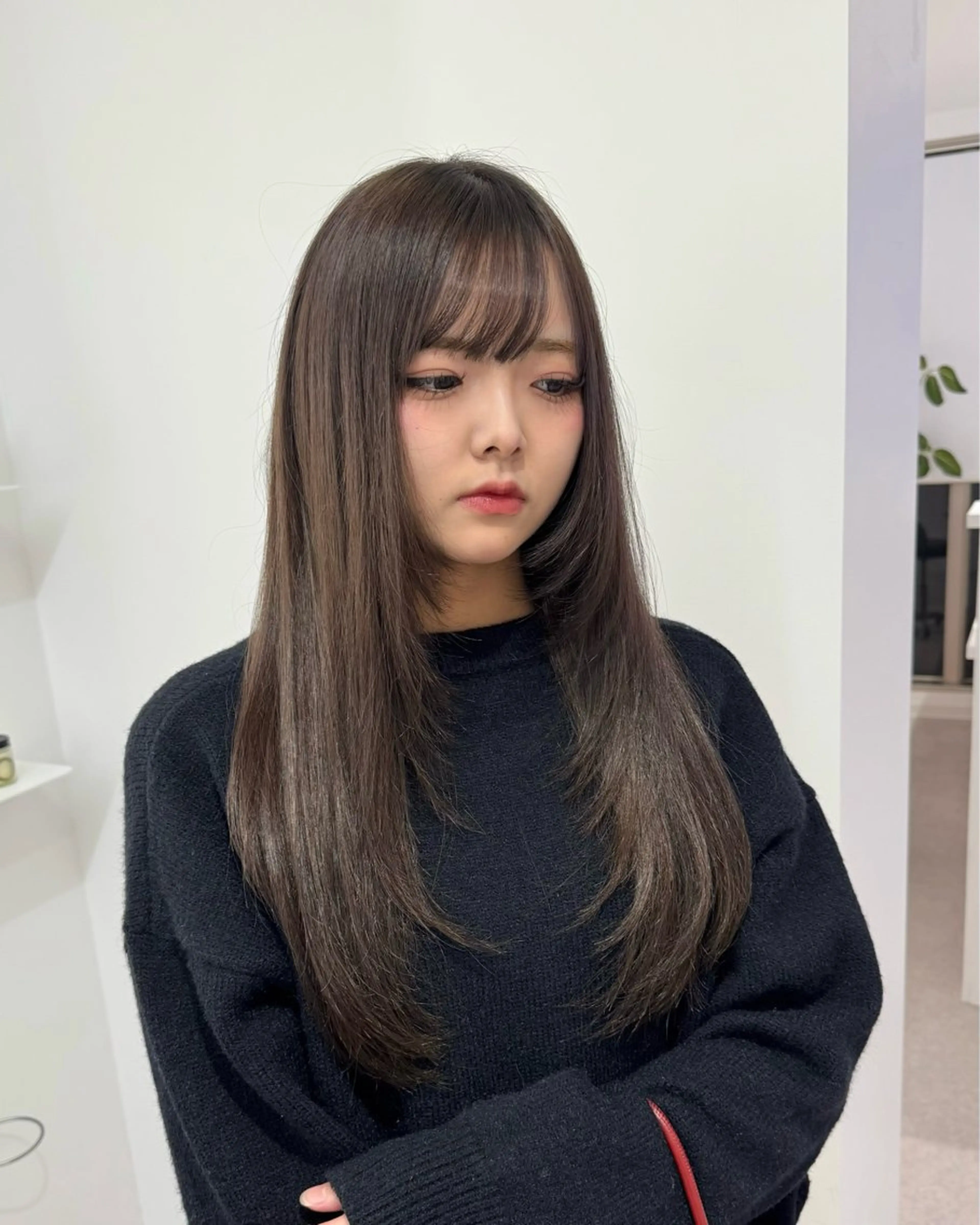 ロング カラー カット ヘアカラー トリートメント ブリーチ/艶カラー 💎koharu💎のヘアスタイル