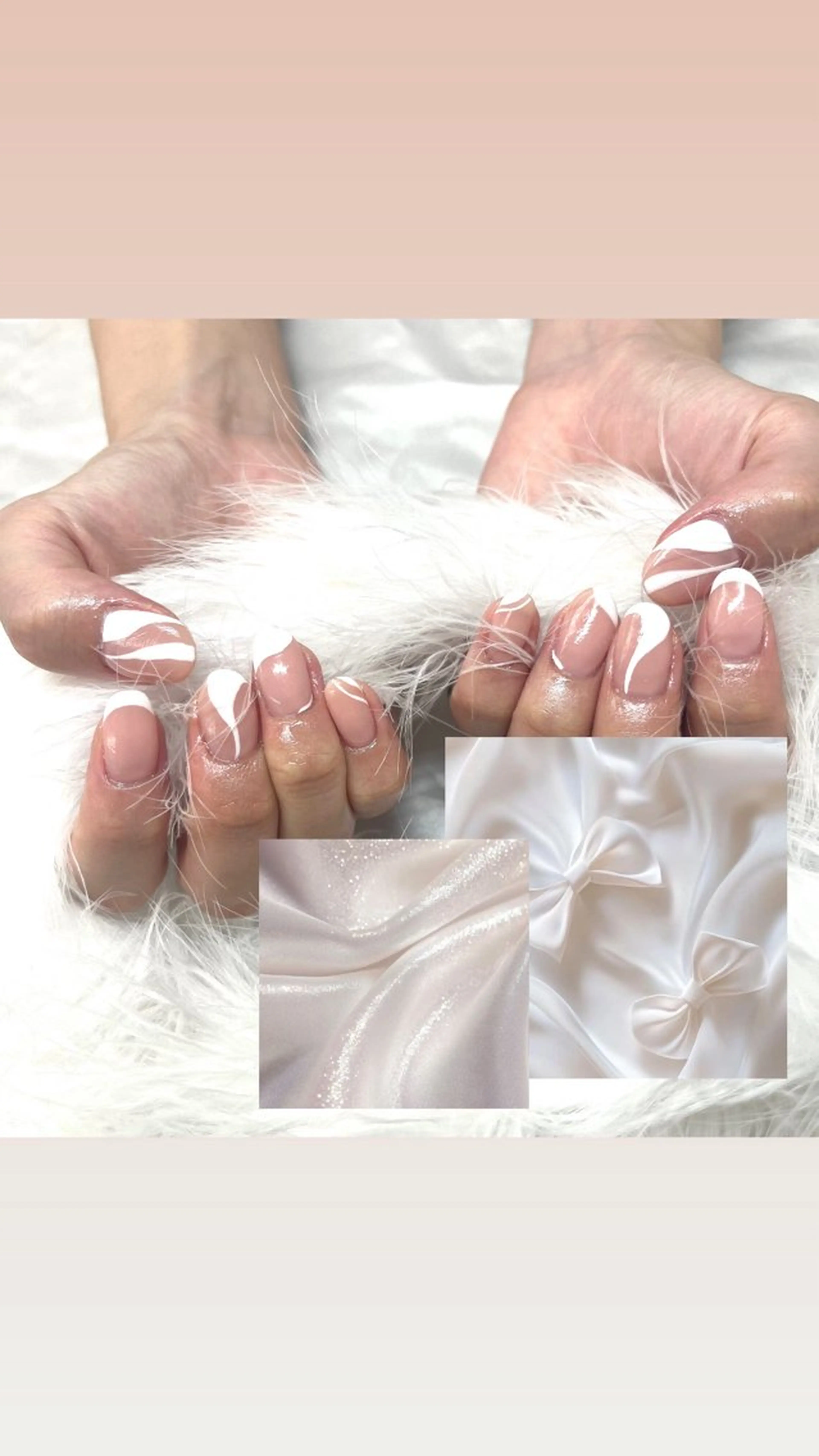 ネイル honoka 池袋❄️🎀🤍のネイルデザイン