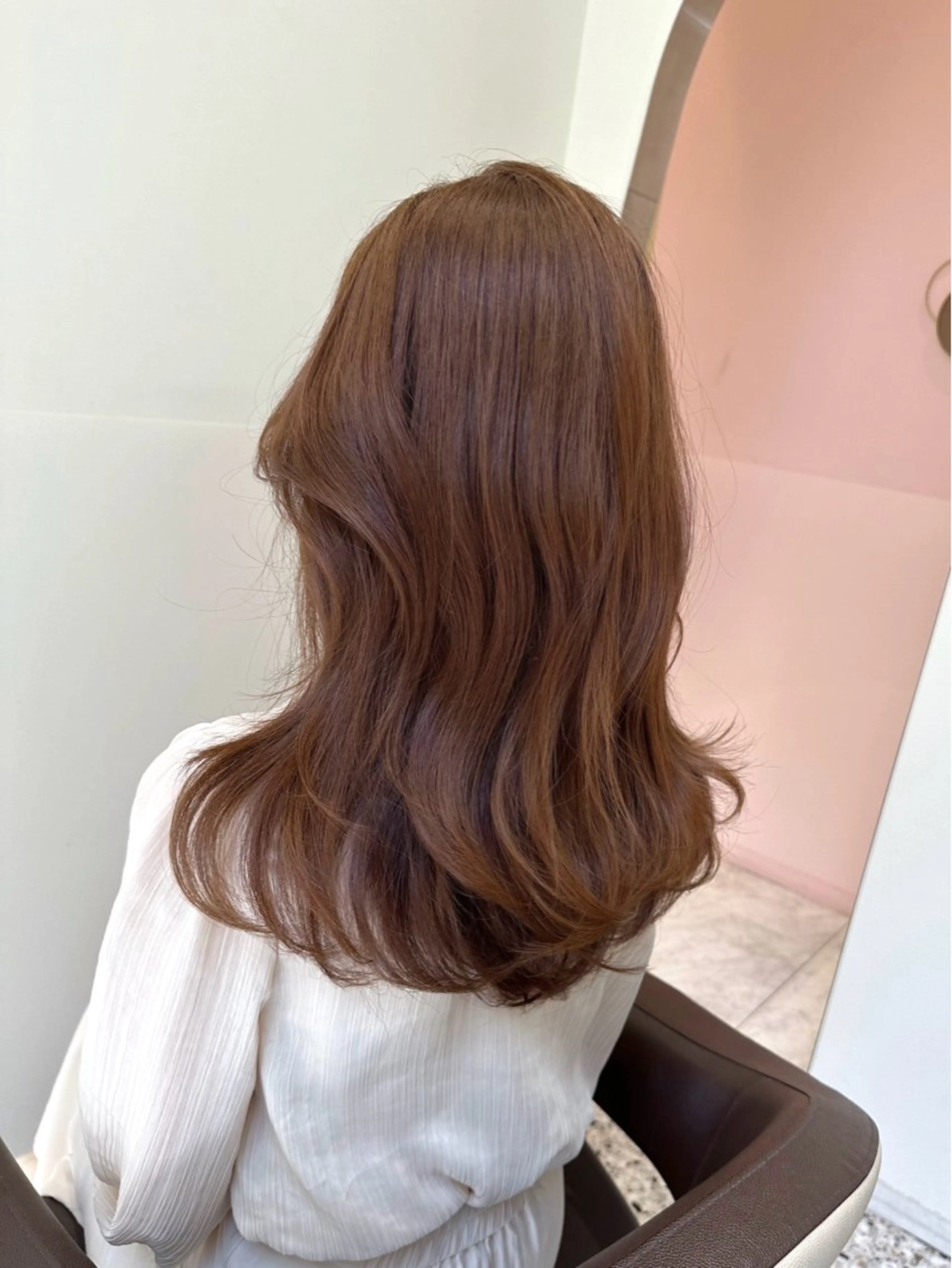 ロング カラー 透明感カラー レイヤーカット レイヤー/ハッシュ 渋谷/サッタのヘアスタイル