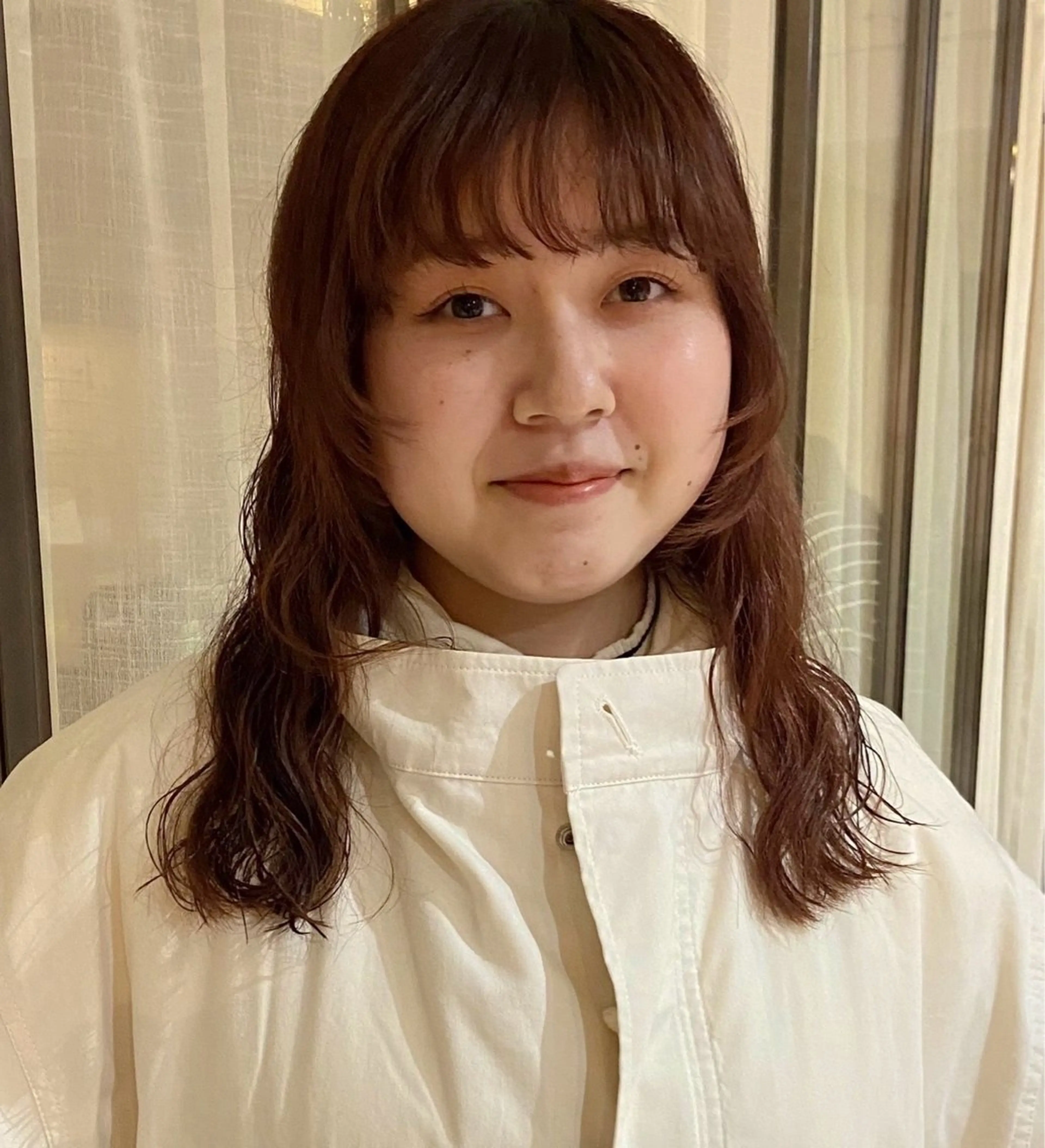 ミディアム FERIA池田 神原萌花のヘアスタイル