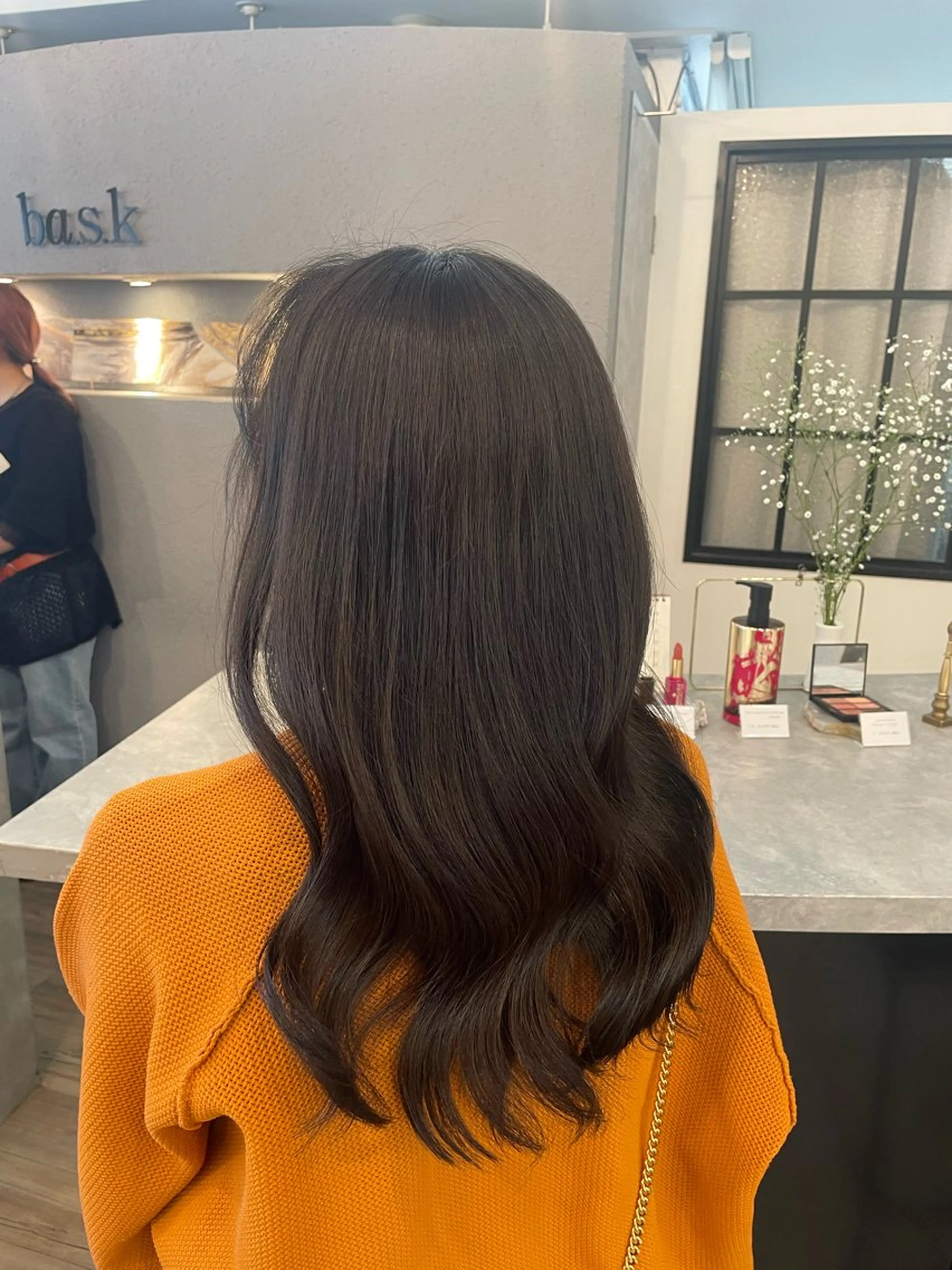 ロング ヘアセット VISAGE ba.sk 金子詩帆のヘアスタイル