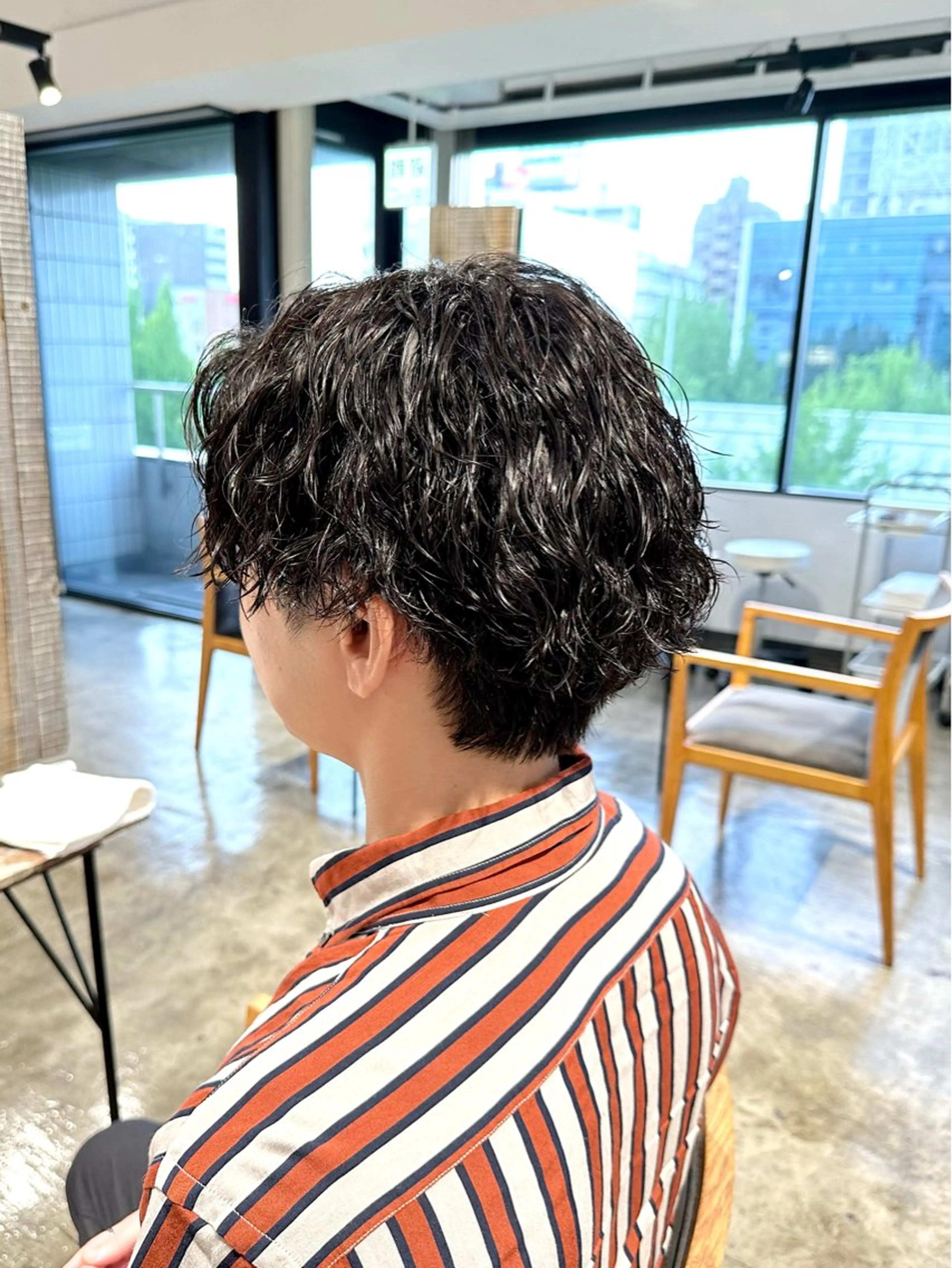 パーマ メンズ メンズパーマ カット パーマ トリートメント 骨格補正施術/メンズ 専門美容師/YUYAのヘアスタイル