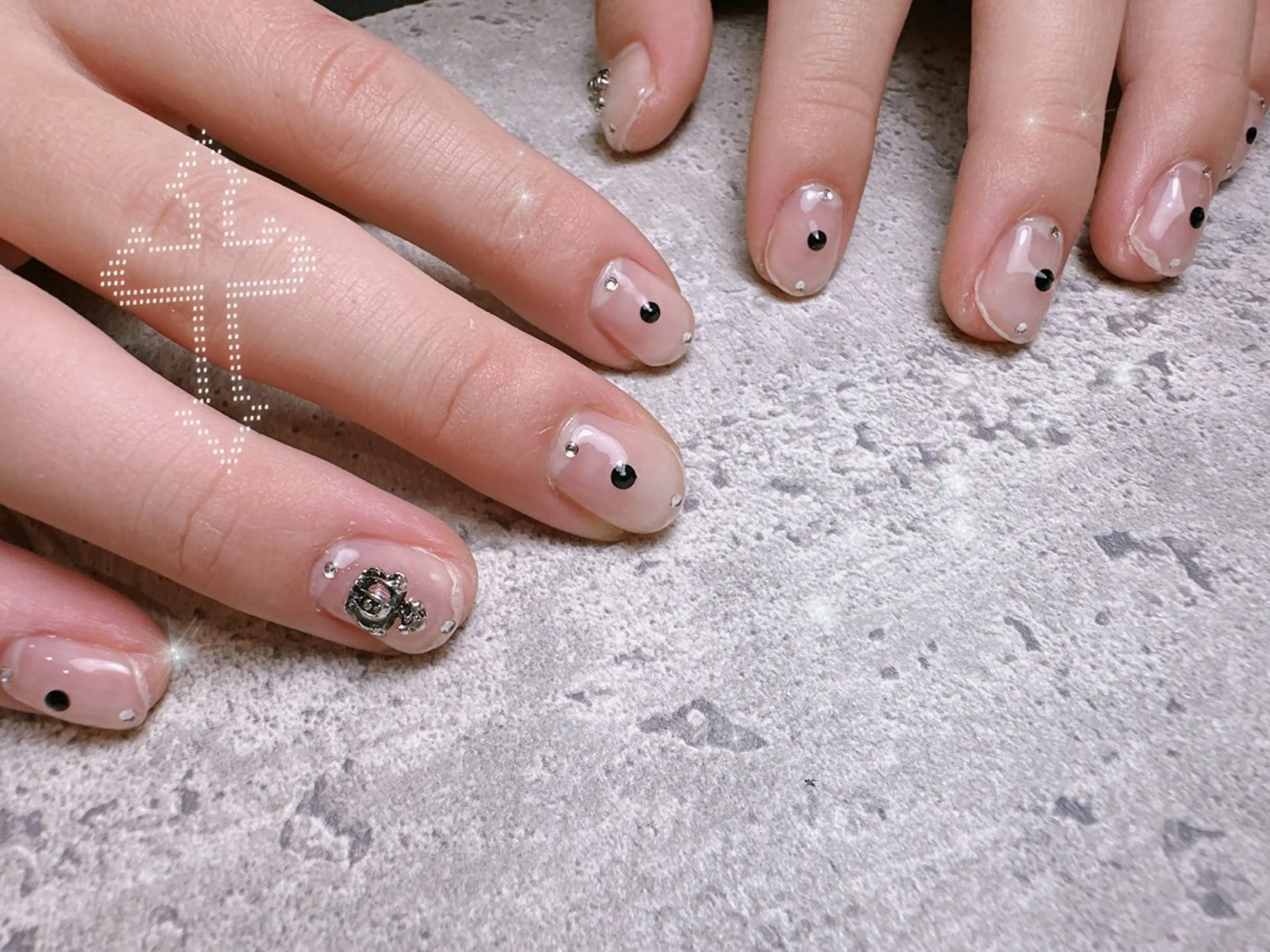 〈Hand〉🔥メンズネイル🔥/クリアジェル＋しっかり甘皮ケア😎の写真