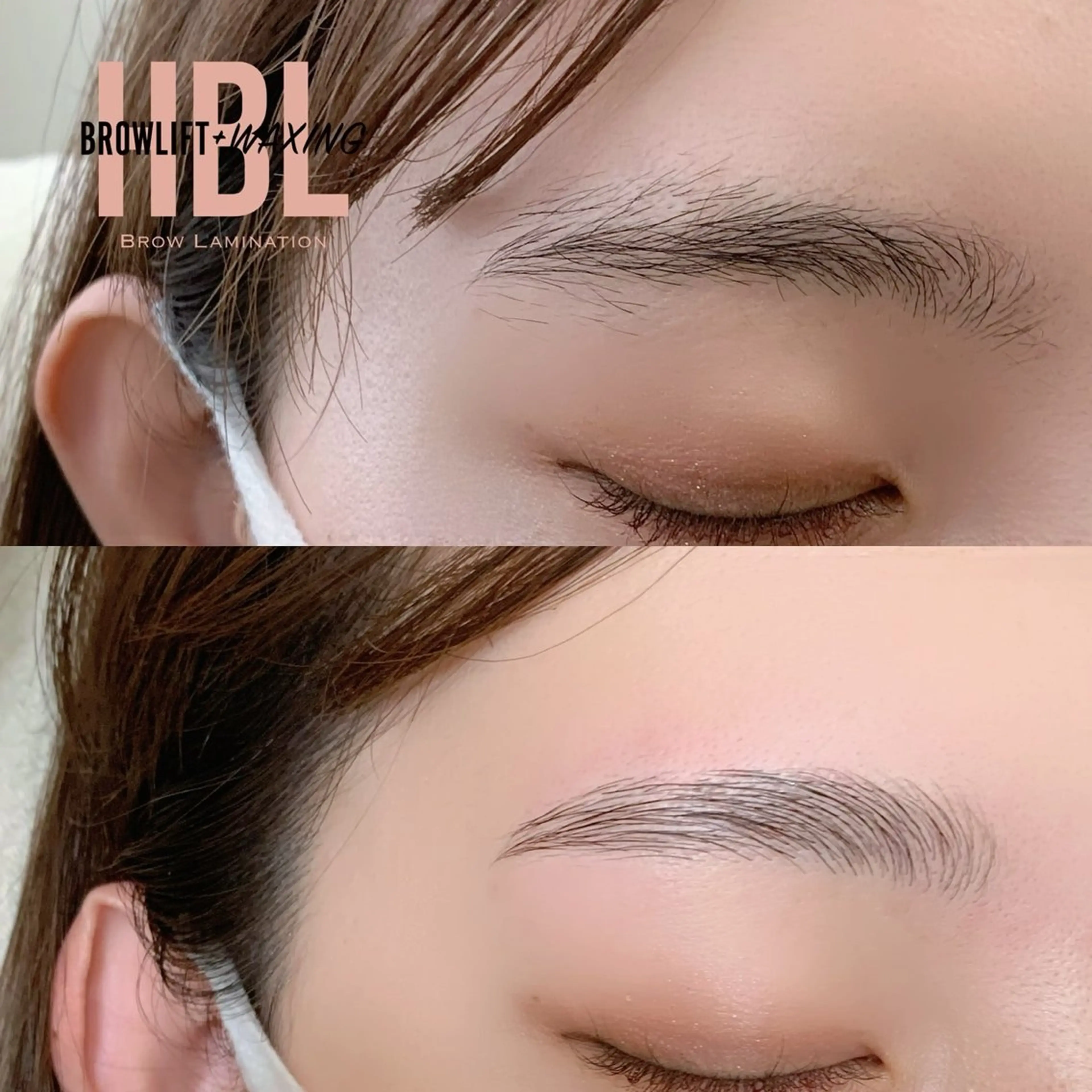 🔶【ハリウッドブロウリフト(眉癖改善)】　《ブロウリフト× wax脱毛》🔸の写真