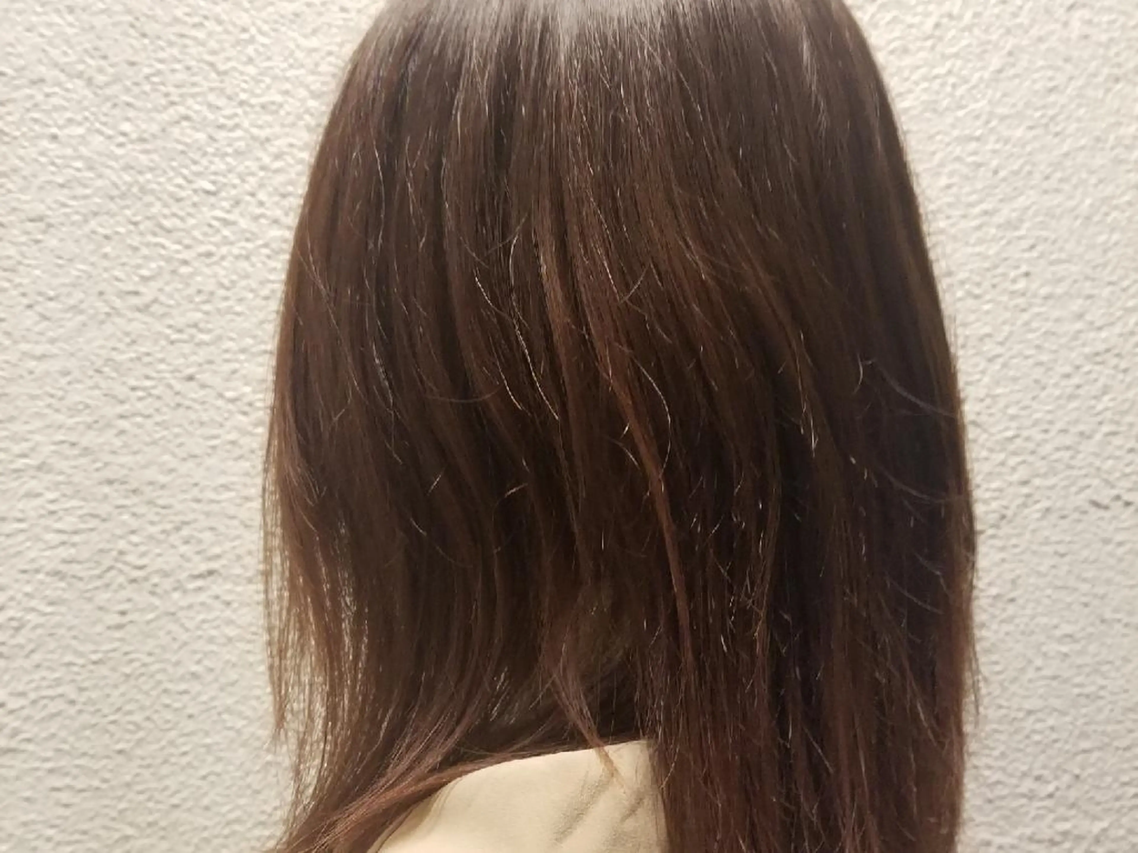 セミロング カラー ブラウンカラー グラデーションカラー ピンクカラー ピンクブラウン Hazumi Ayanoのヘアスタイル
