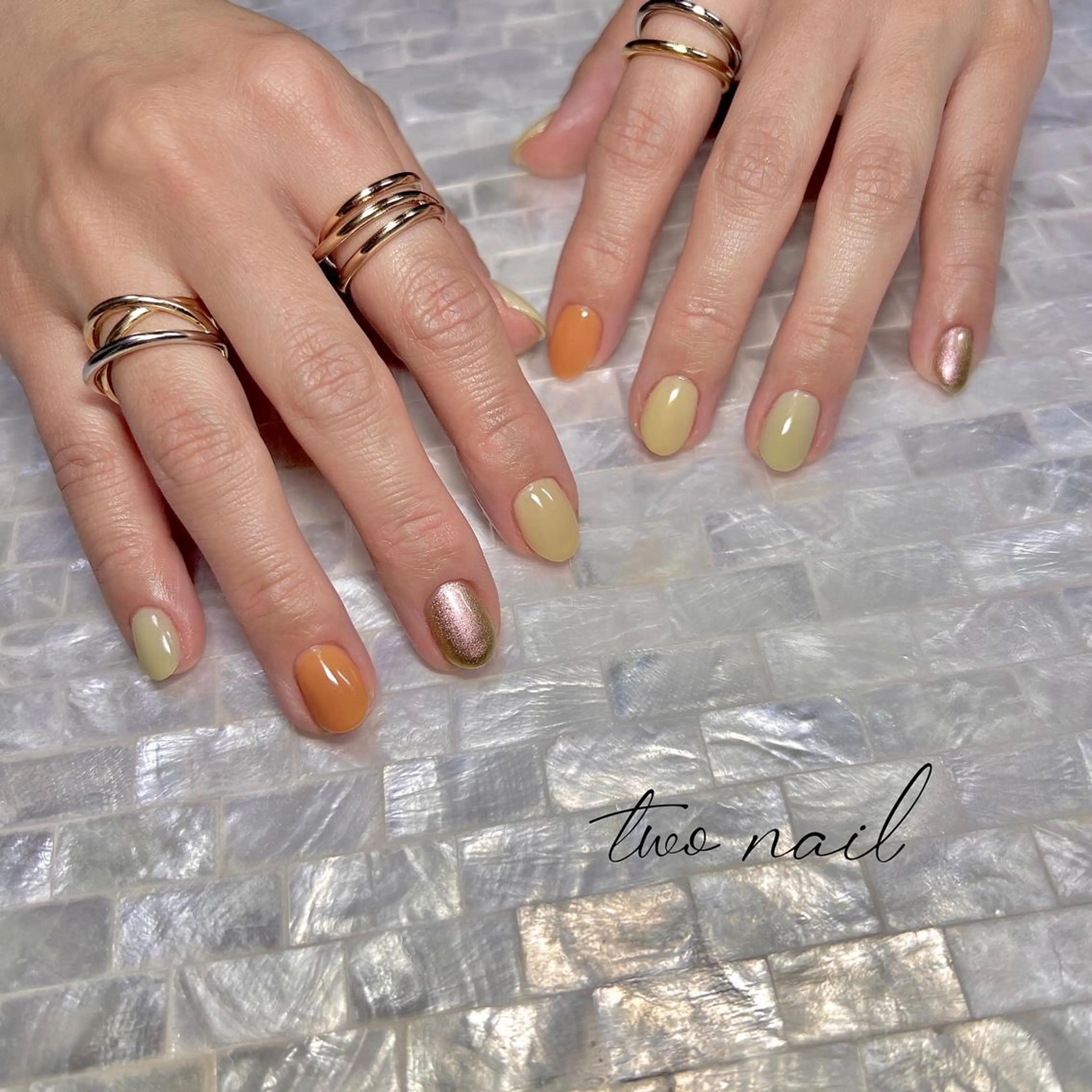 ネイル アートネイル フットネイル ハート ニュアンスネイル オフィスネイル ハンドネイル two nailのネイルデザイン