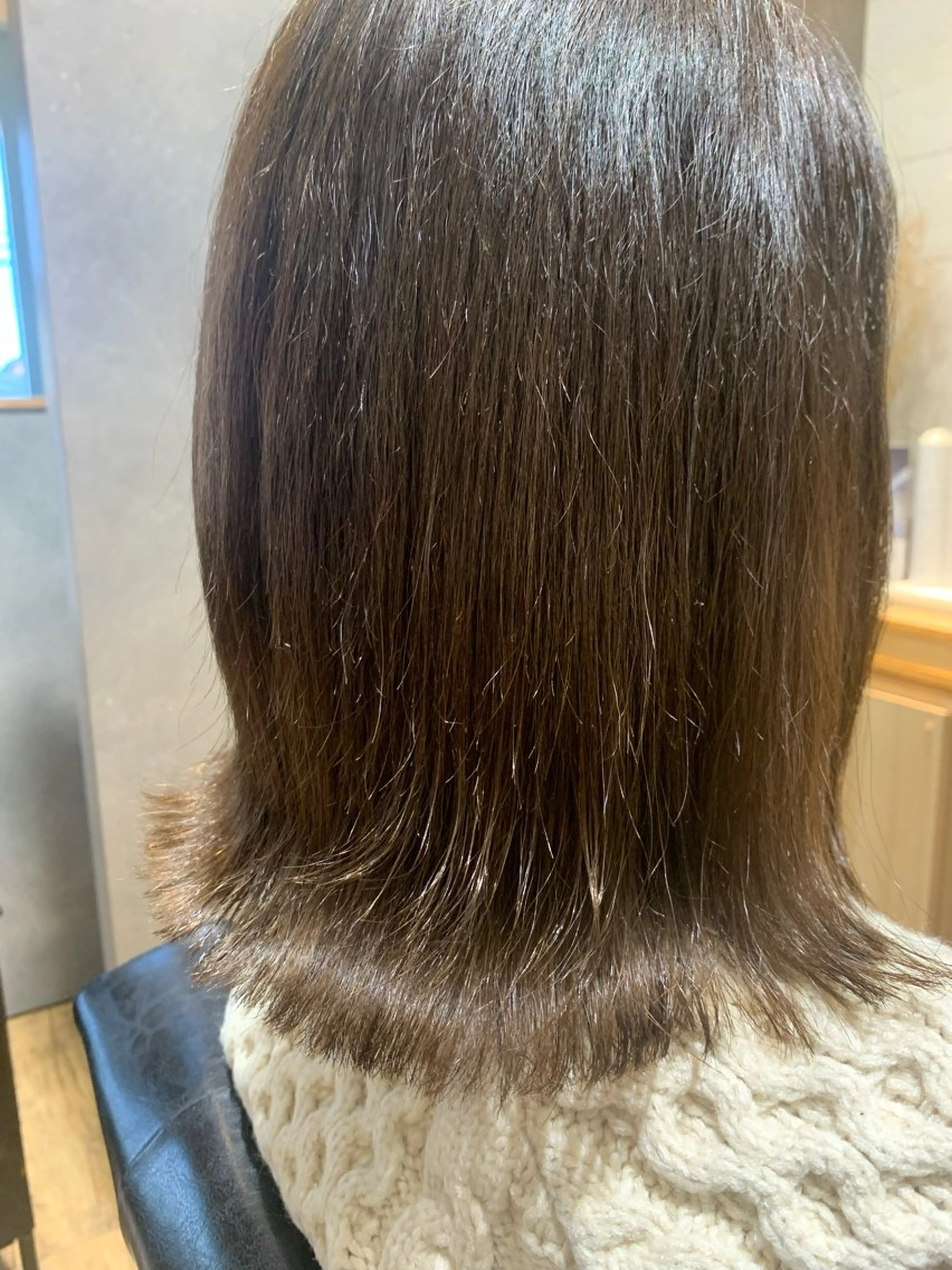 ミディアム 森本 美咲のヘアスタイル