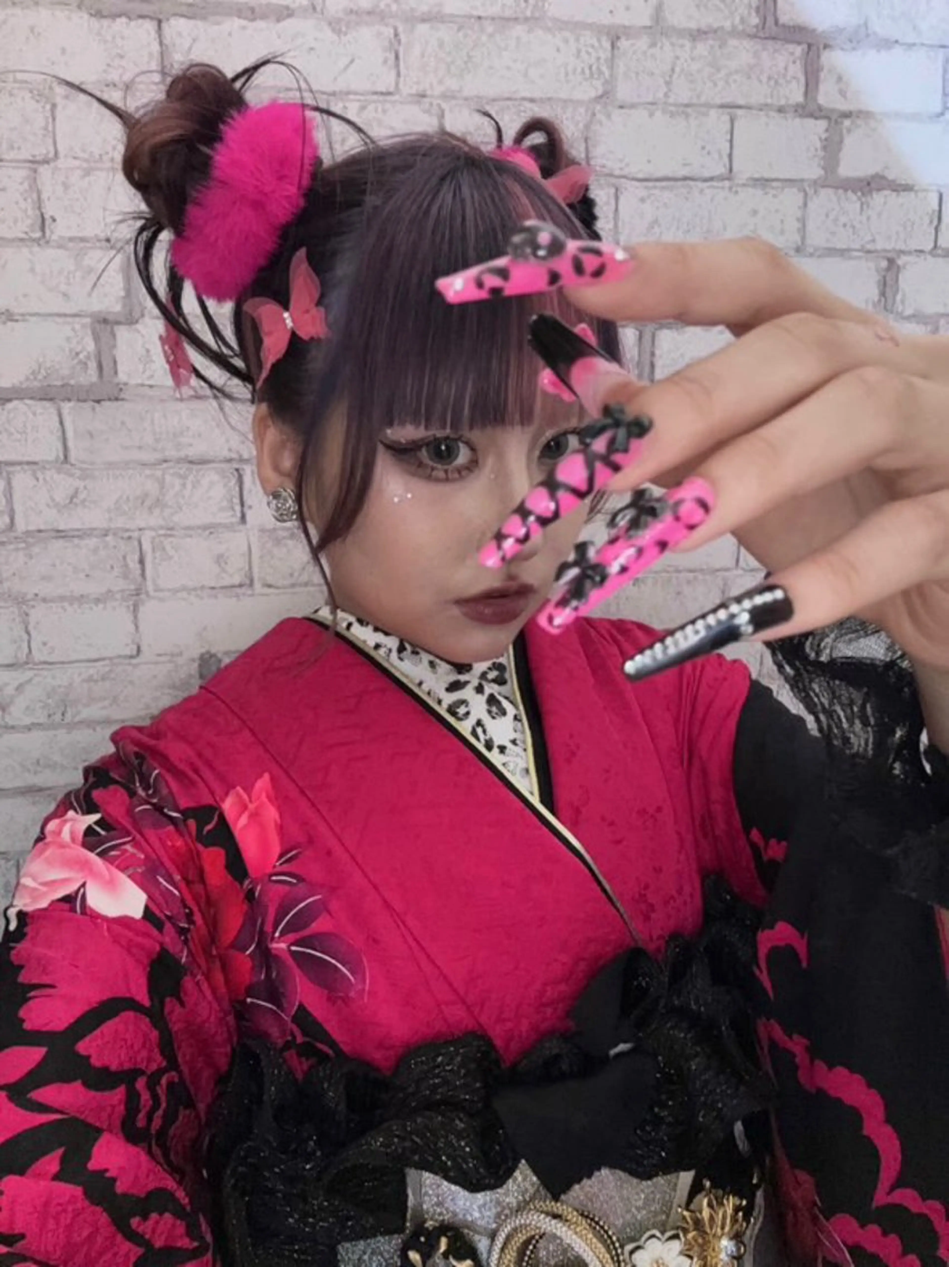 セミロング カラー デザインカラー ヘアカラー 名古屋／デザイン／ ブリーチ/松井亮磨のヘアスタイル