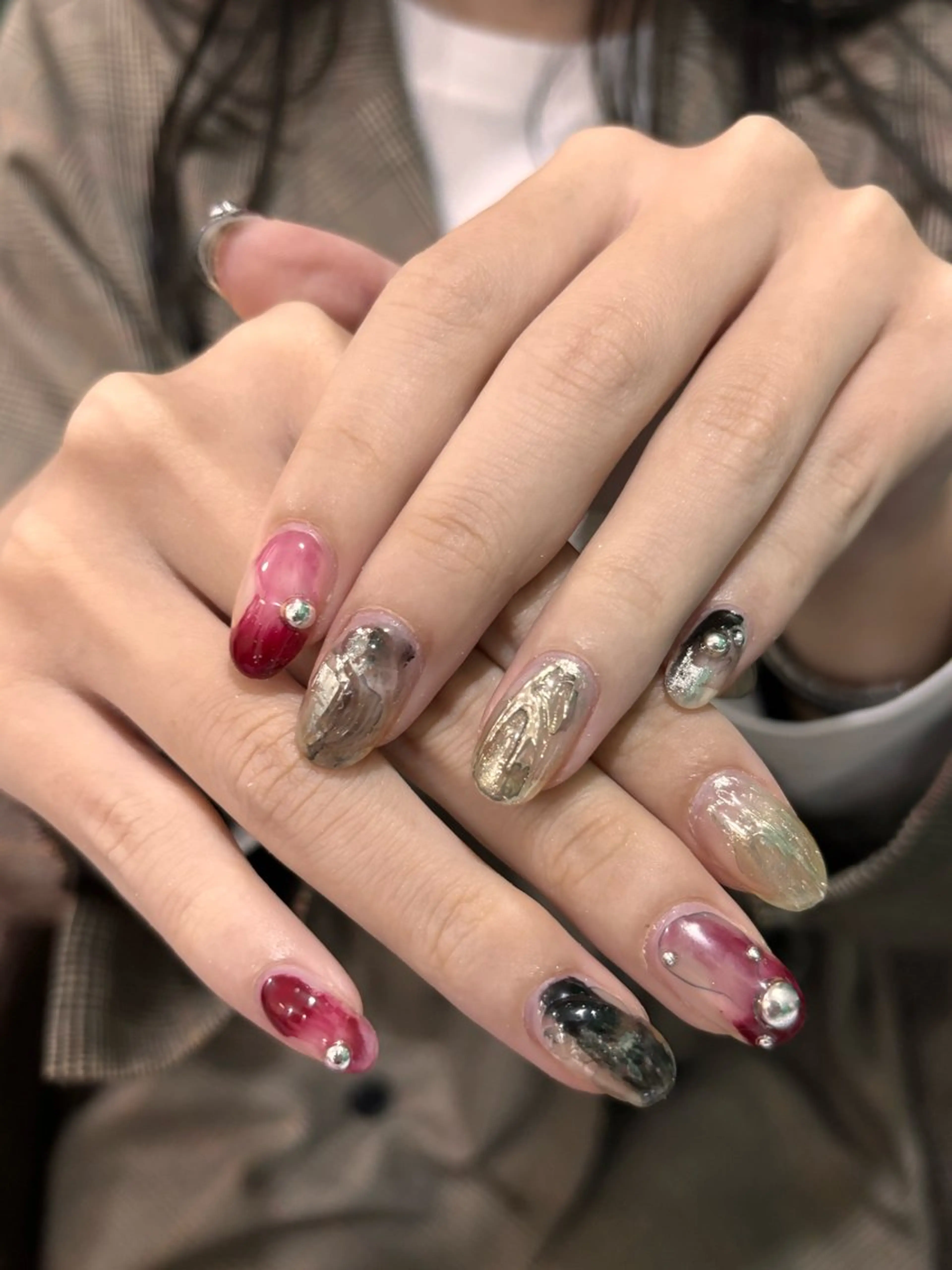 ネイル ハンドネイル フットネイル 堤 ノアのネイルデザイン