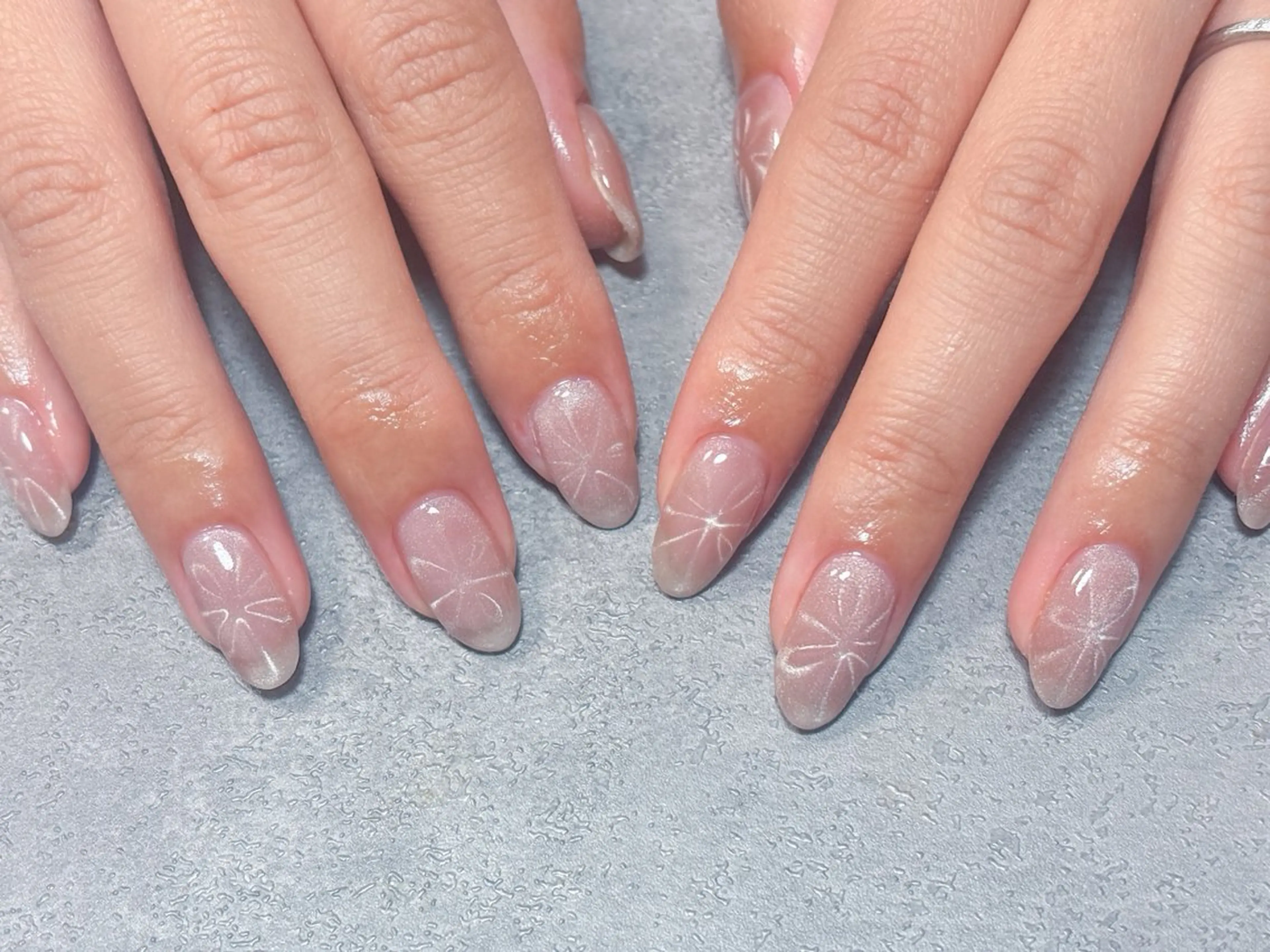 ネイル アートネイル ジェルネイル 韓国ネイル マグネットネイル パラジェル ハンドネイル ハンドケア ゆ か_Nails💫のネイルデザイン