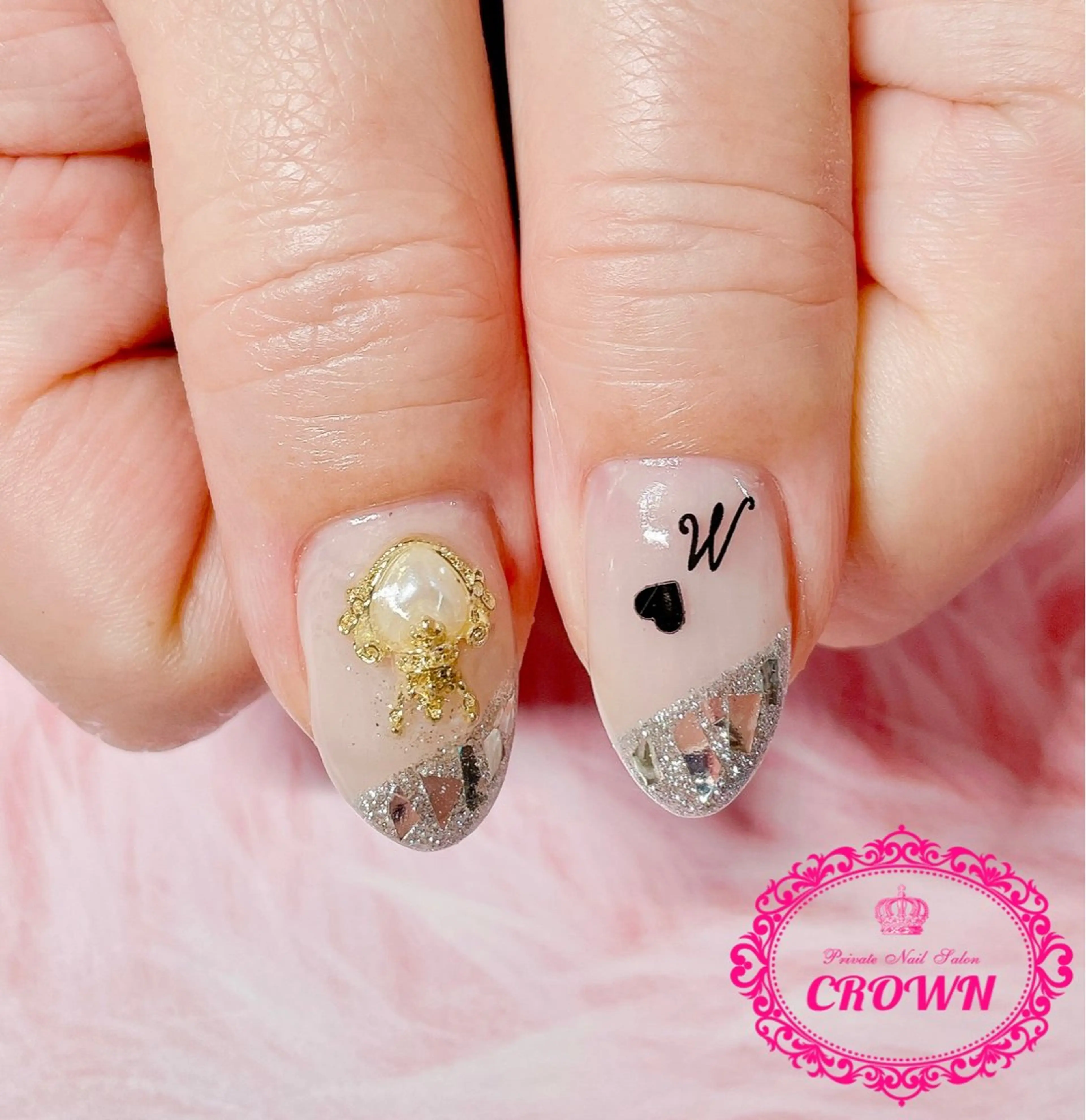 ネイル CROWN プライベートサロンのネイルデザイン