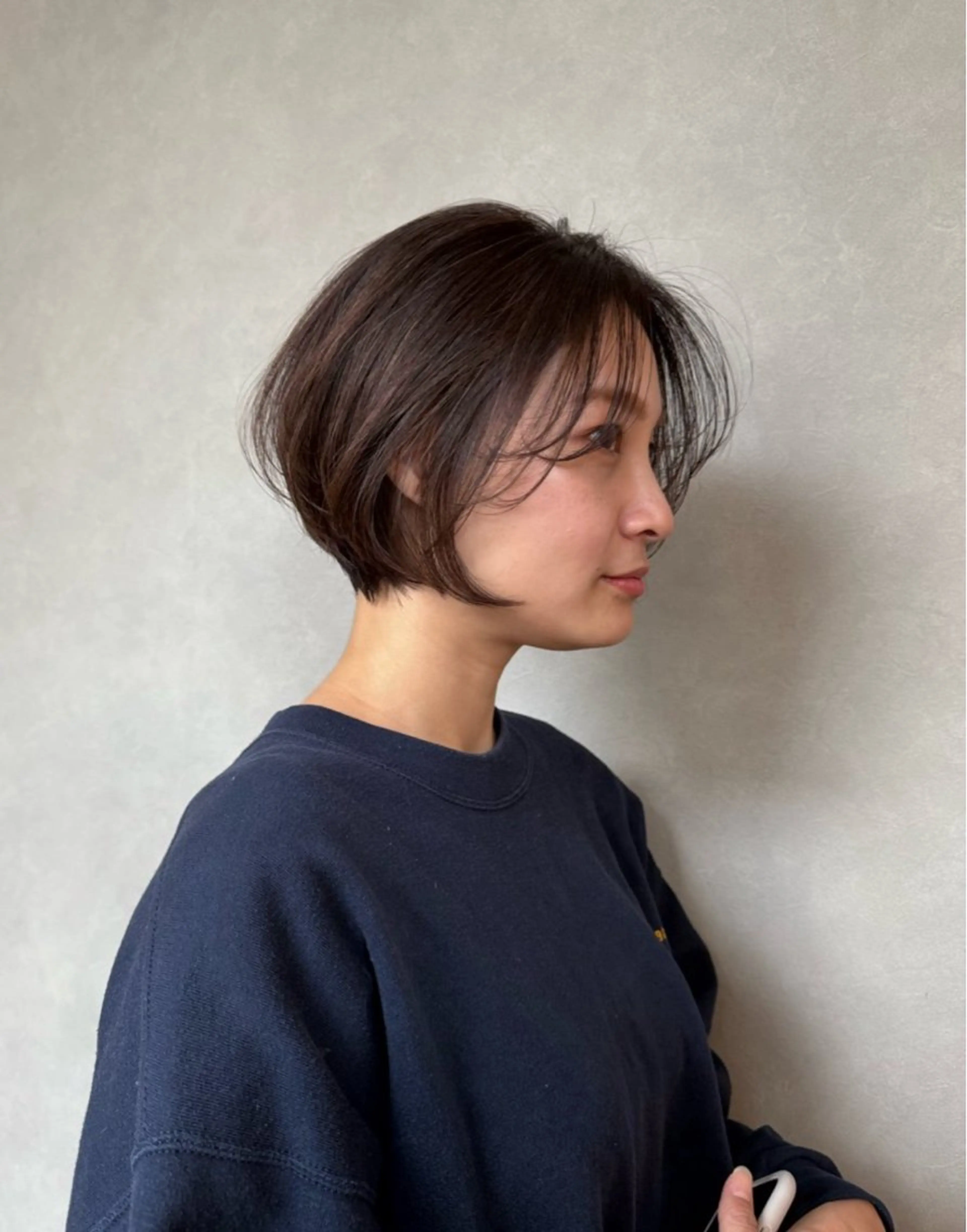 ショート カット パーマ 山口里莉 /パーマモデル募集のヘアスタイル