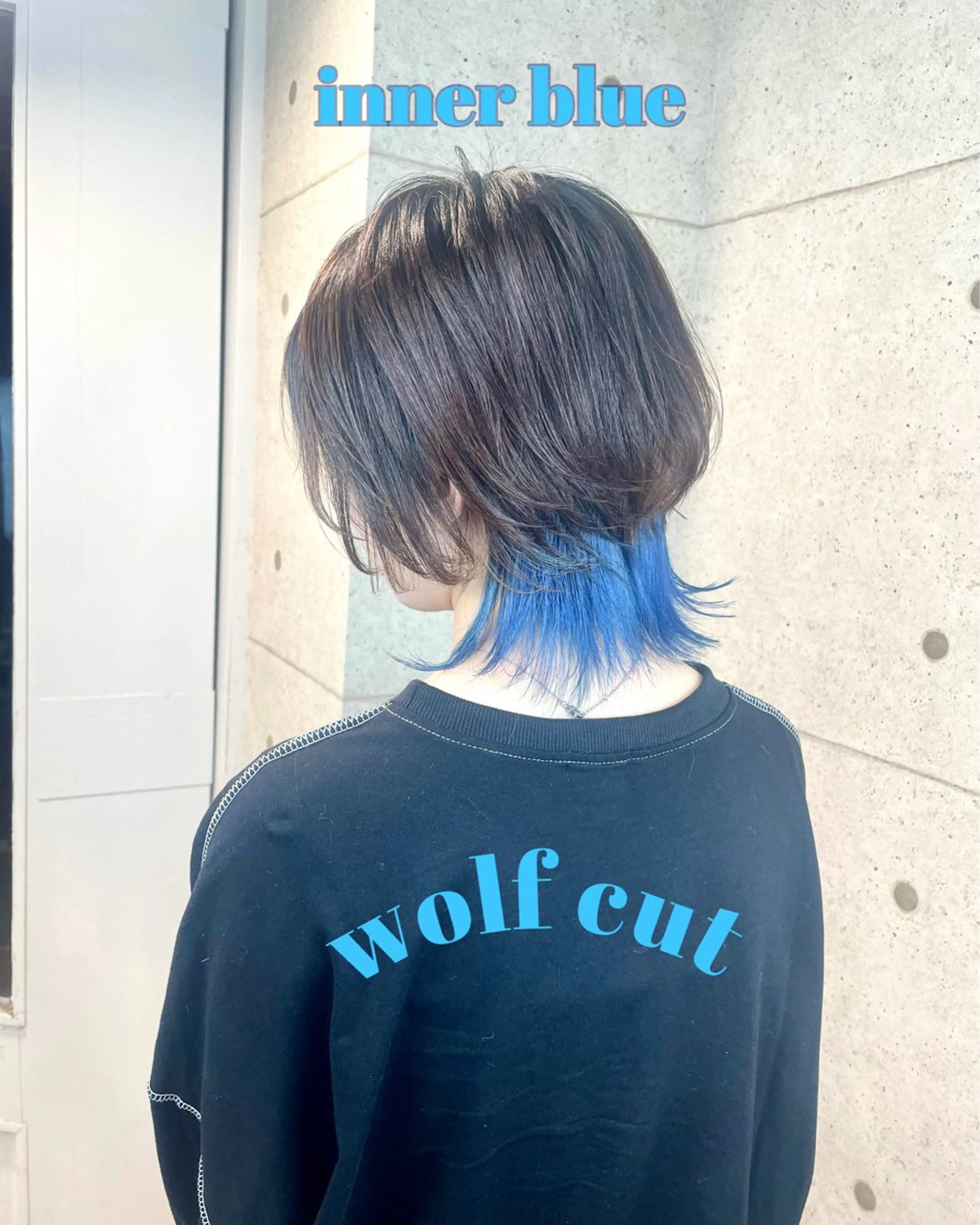 ミディアム 韓国風/小顔レイヤー /艶カラーのヘアスタイル