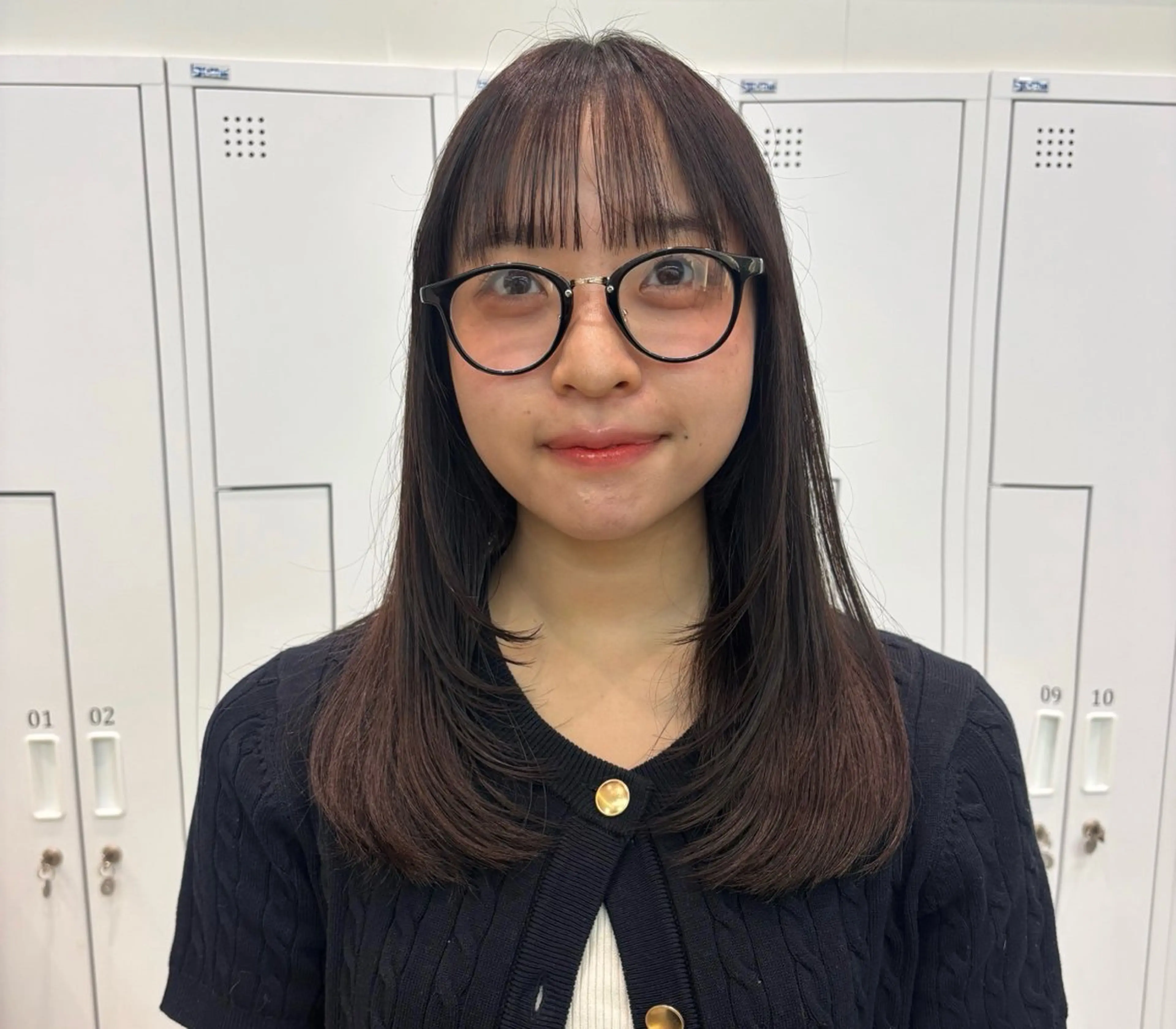 ミディアム ヘアカラー 艶髪ストレート🫶 AYANAのヘアスタイル