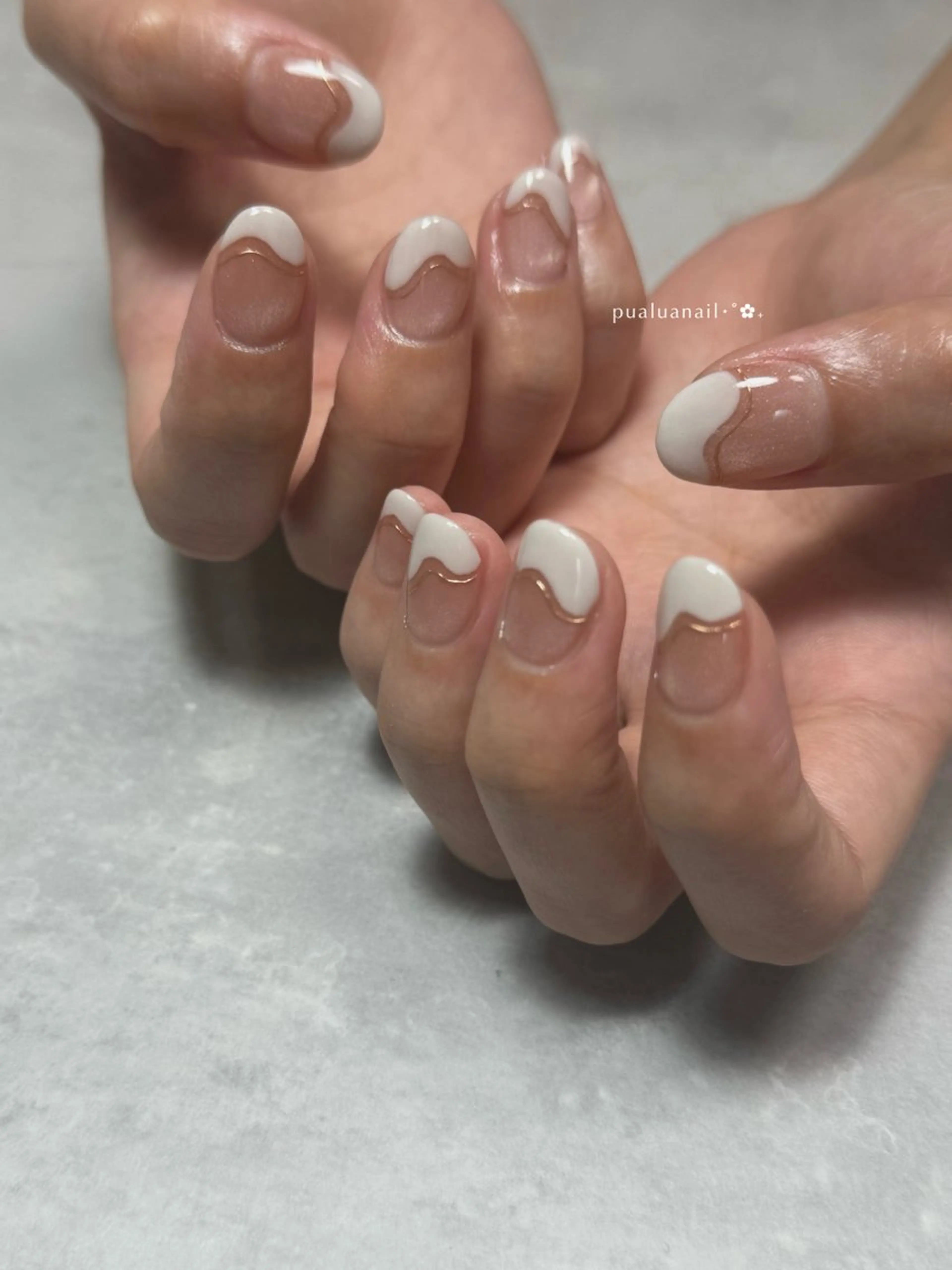 ネイル ハンドネイル pualua miharuのネイルデザイン