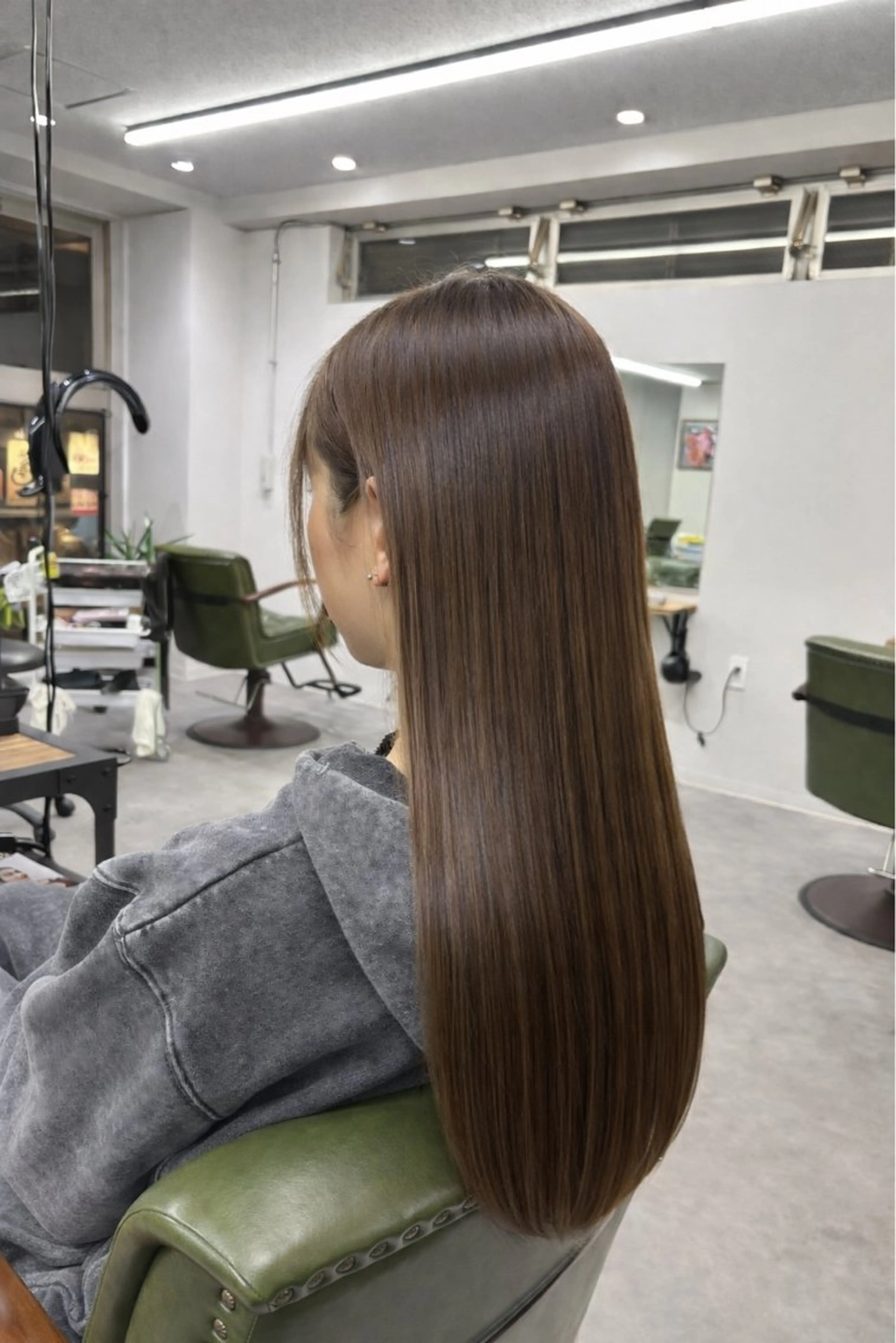 ロング カット 縮毛矯正 トリートメント 🫧美髪矯正/ 髪質改善/藤平健太のヘアスタイル