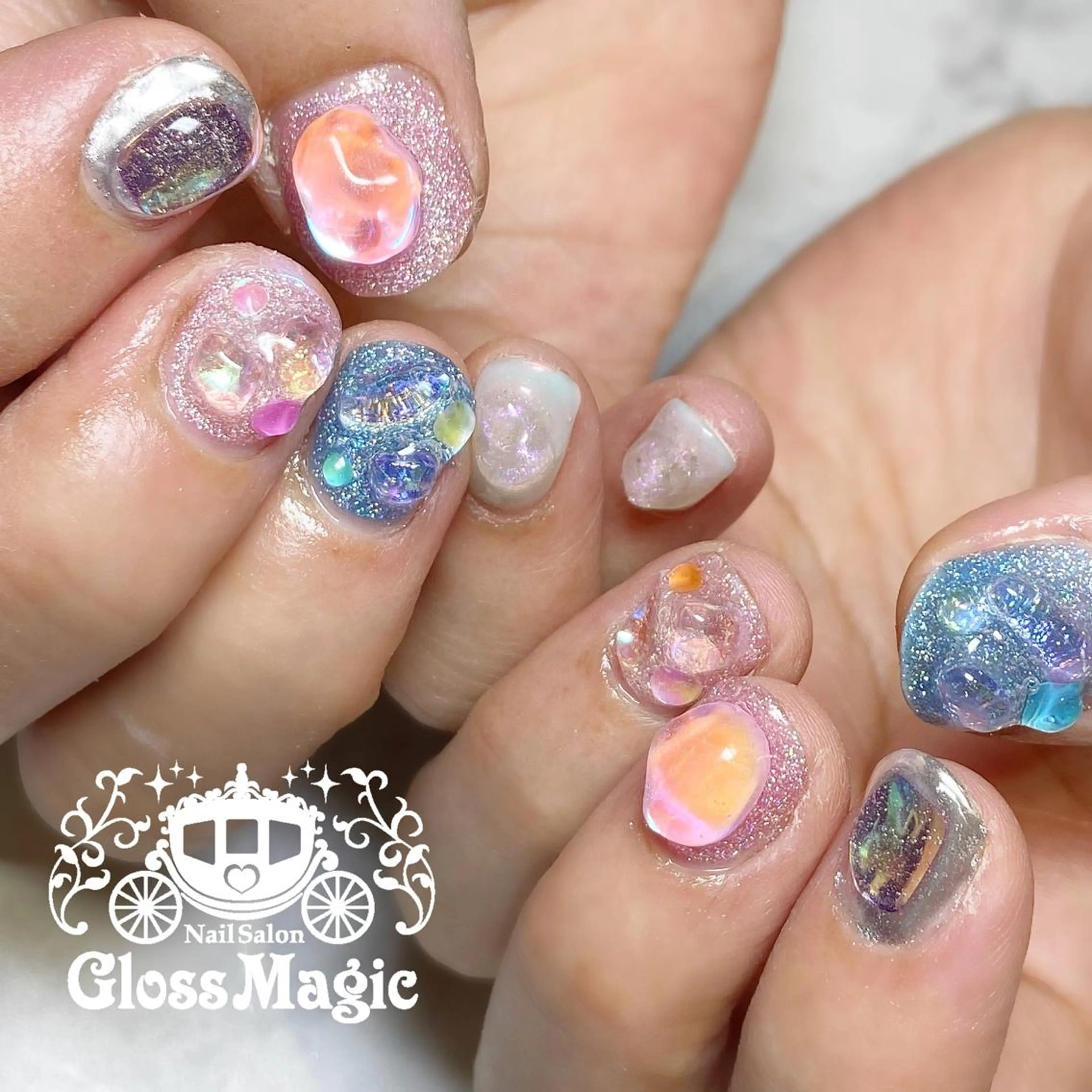 ネイル ショートネイル ハンドネイル YUN 💅のネイルデザイン