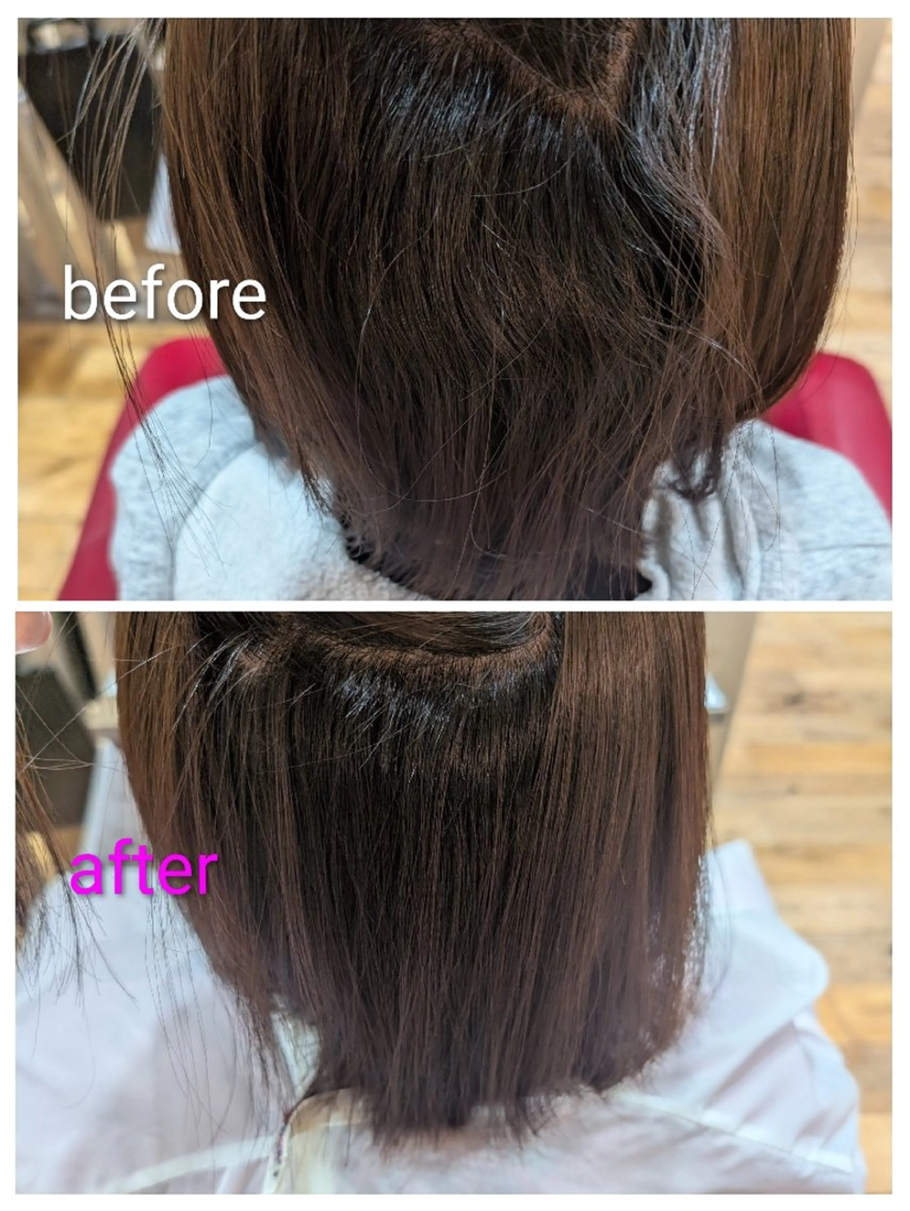 パーマ 縮毛矯正 清明 杏友見のヘアスタイル