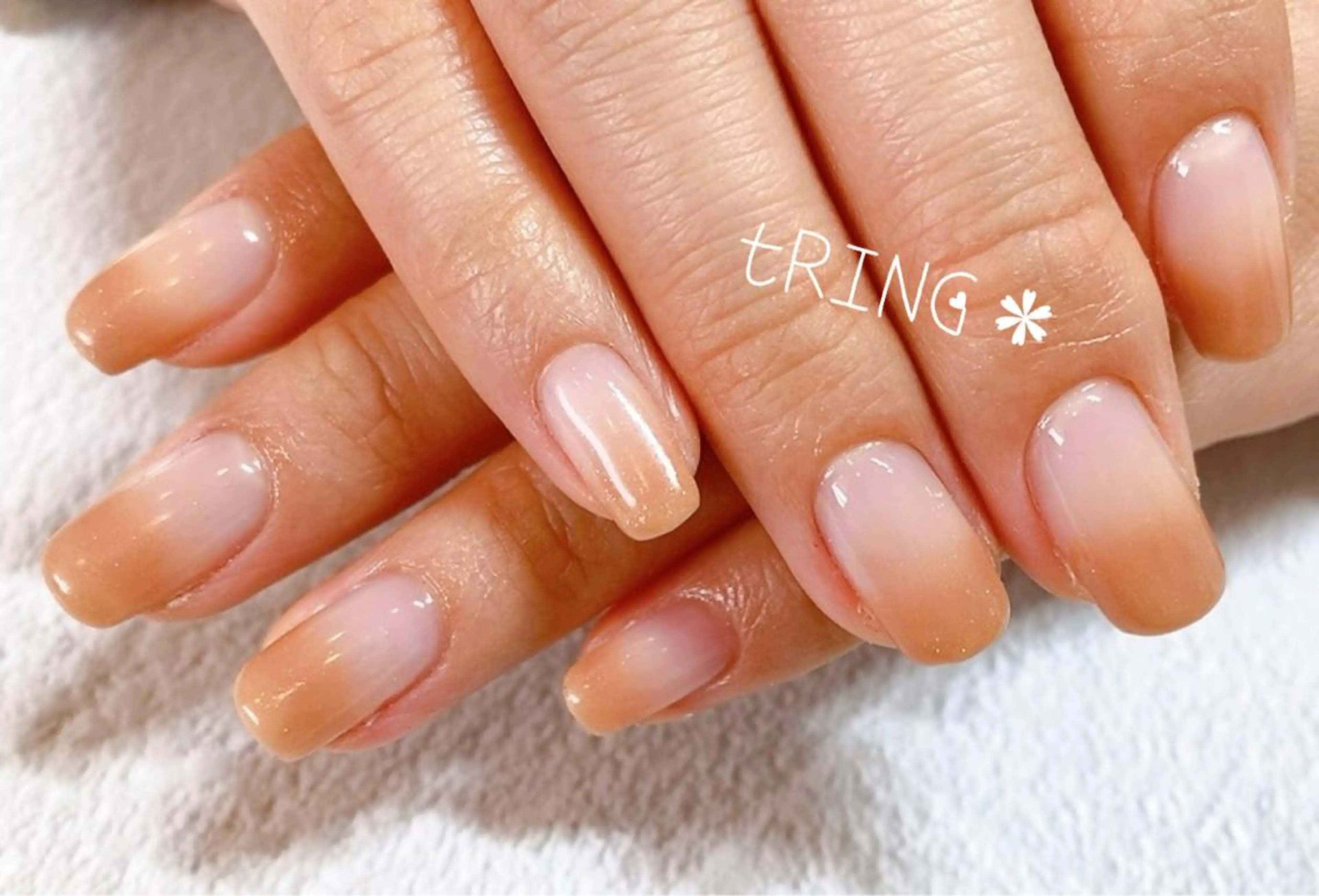 ネイル ハンドネイル tRING＊ しいの木台のネイルデザイン