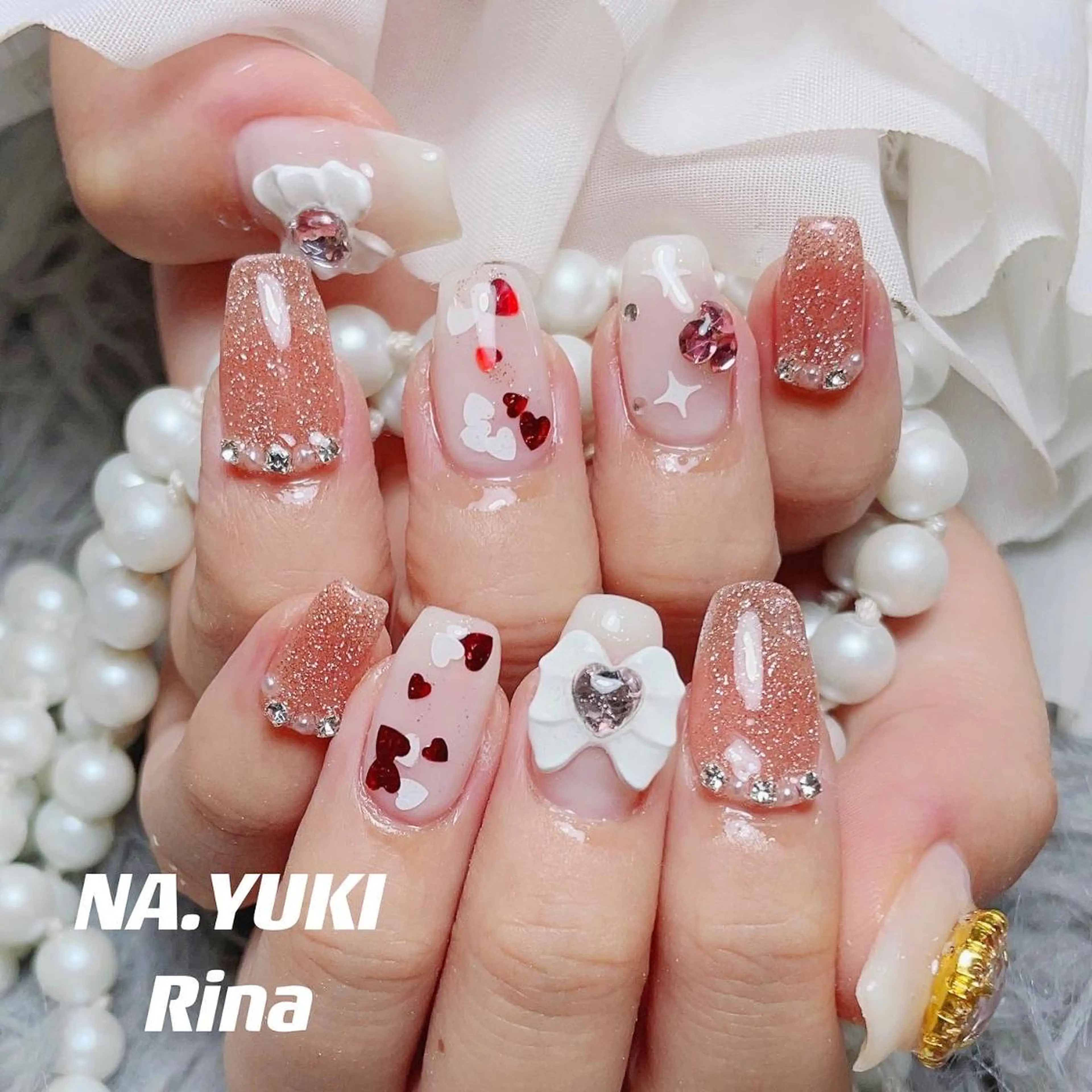 ネイル ハンドネイル ハンドケア 🎀 moo～ 🎀のネイルデザイン